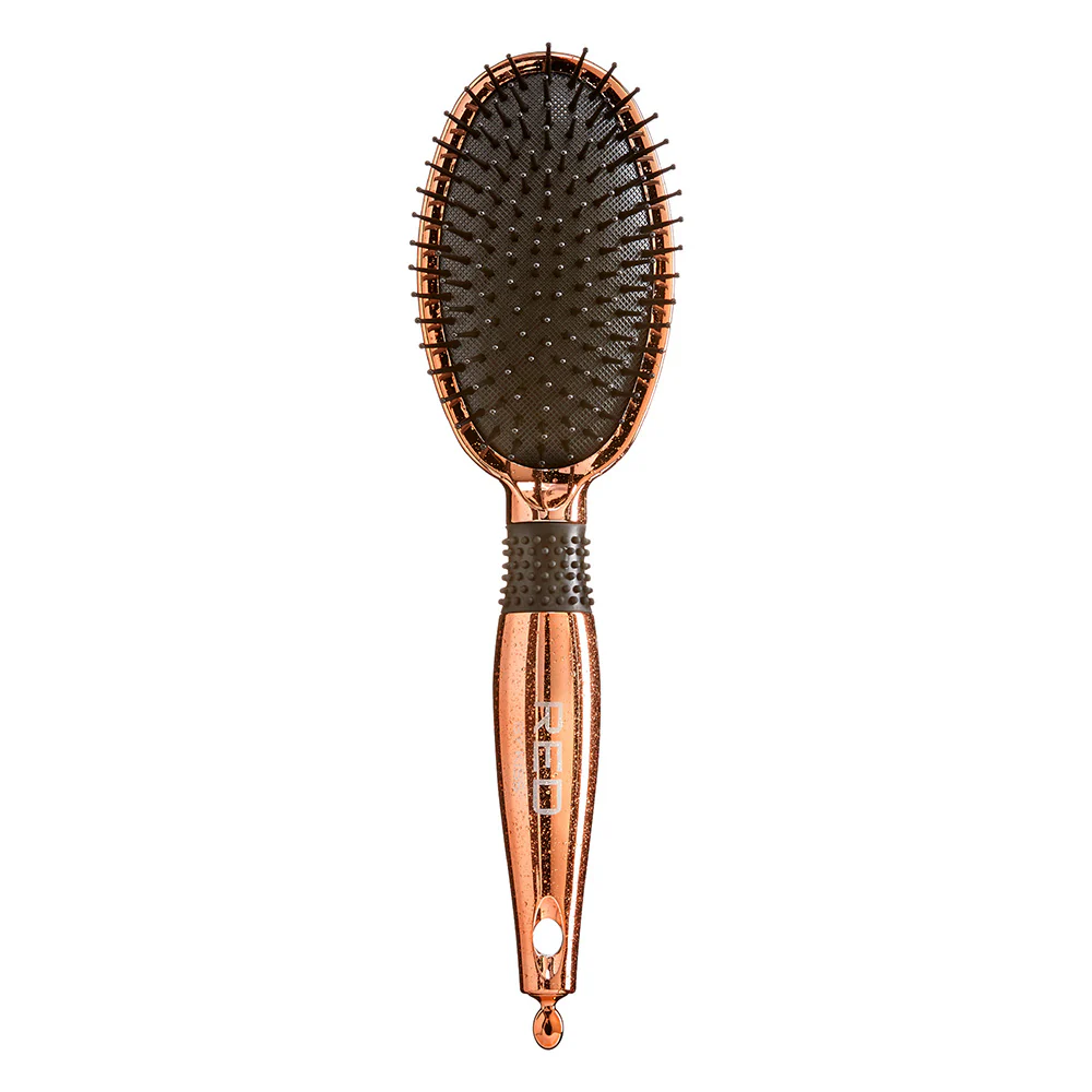 RED by KISS Rose Gold Chrome Paddle Brush - Image 15