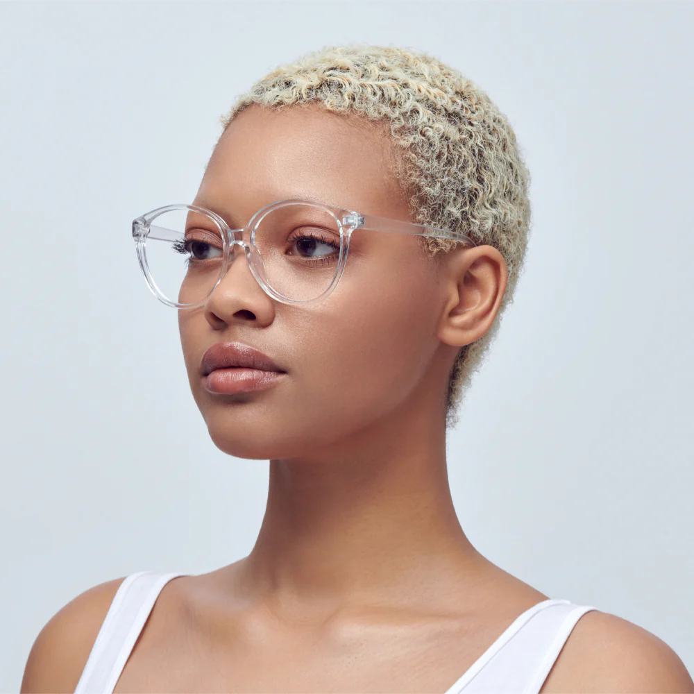 Mad Shade Round Clear Eyeglasses #30 - Image 3