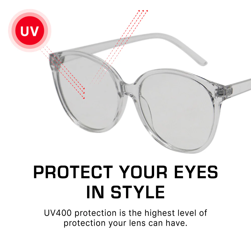 Mad Shade Round Clear Eyeglasses #30 - Image 6