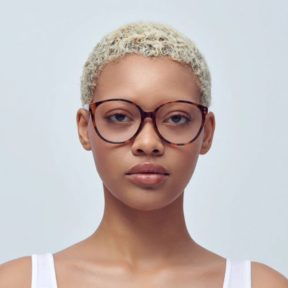 Mad Shade Round Tortoise Eyeglasses #29 - Image 3