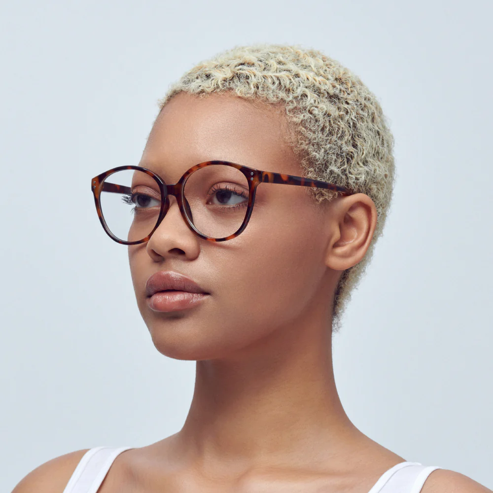 Mad Shade Round Tortoise Eyeglasses #29 - Image 4