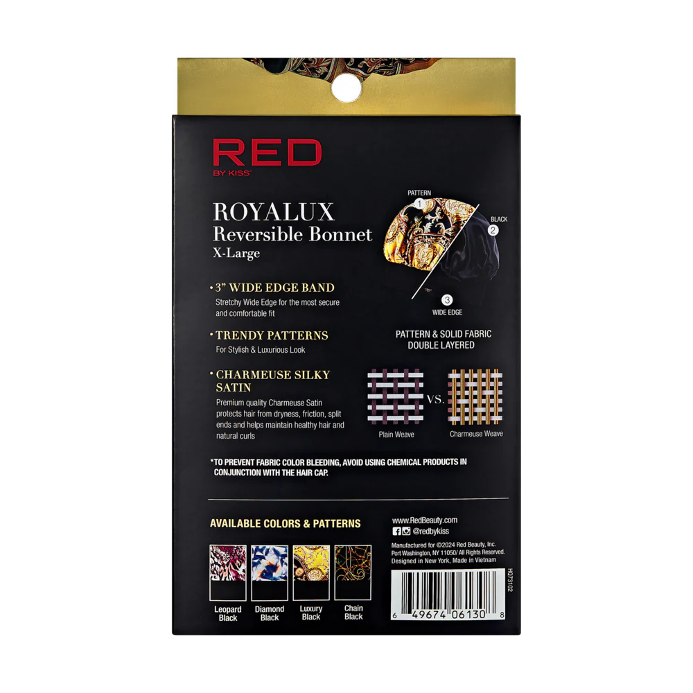 RED by KISS RoyalLux Reversible Satin Bonnet - Image 30