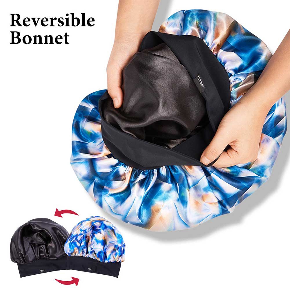 RED by KISS RoyalLux Reversible Satin Bonnet - Image 5