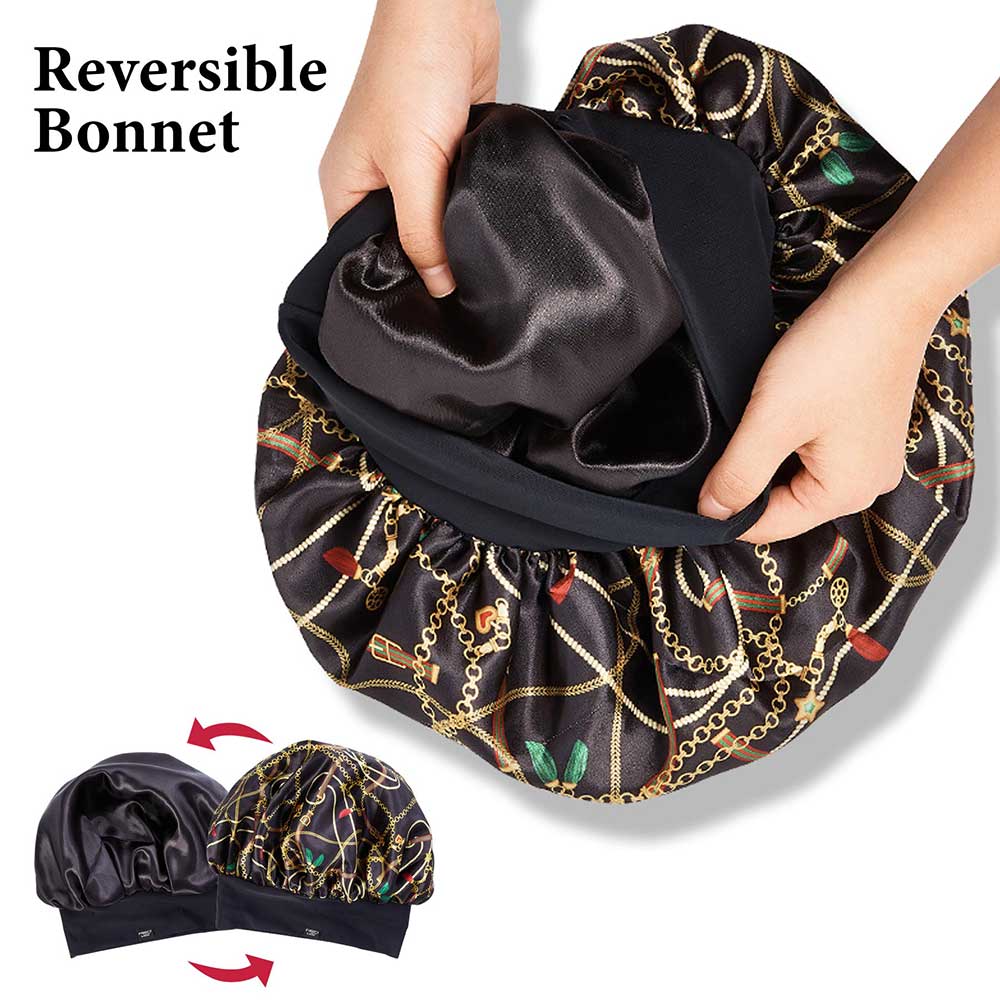 RED by KISS RoyalLux Reversible Satin Bonnet - Image 7