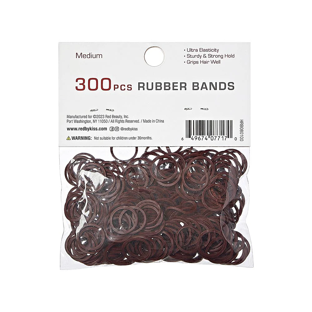 RED by KISS Rubber Hair Band Medium (300pcs) - Image 10