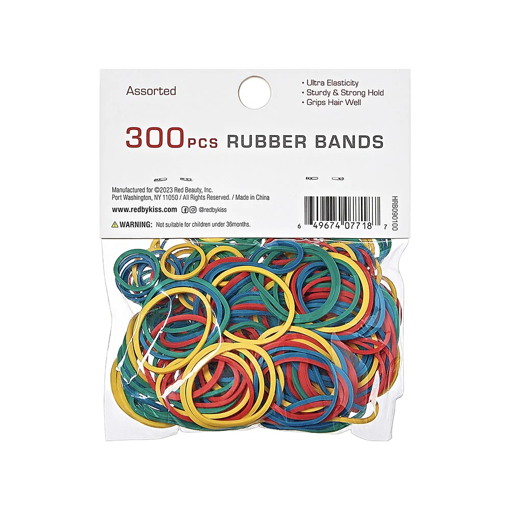 RED by KISS Rubber Hair Band Medium (300pcs) - Image 11