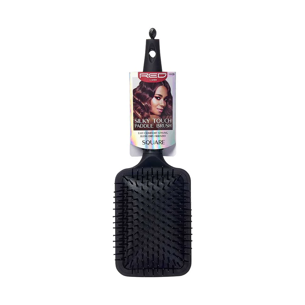 RED by KISS Rubberized Paddle Brush - Image 11