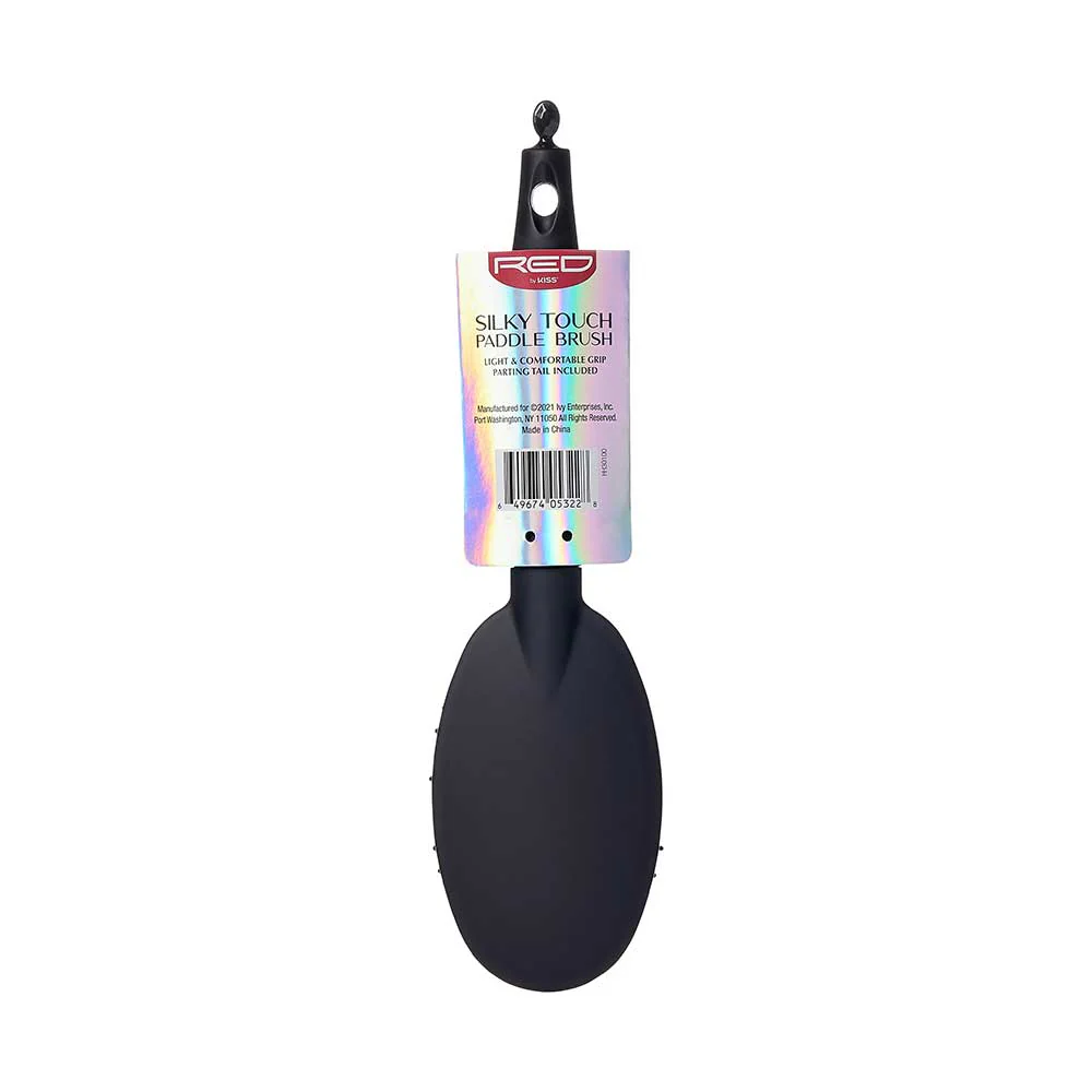 RED by KISS Rubberized Paddle Brush - Image 4
