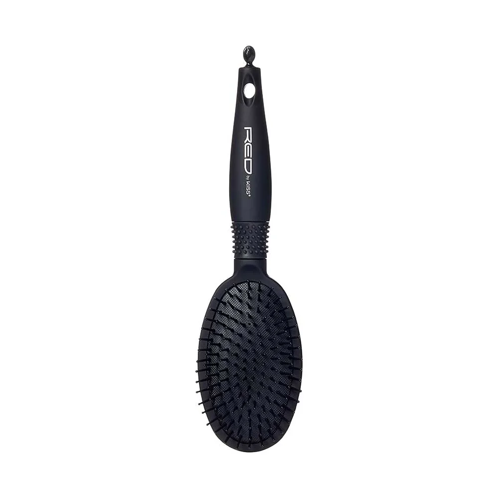 RED by KISS Rubberized Paddle Brush - Image 6
