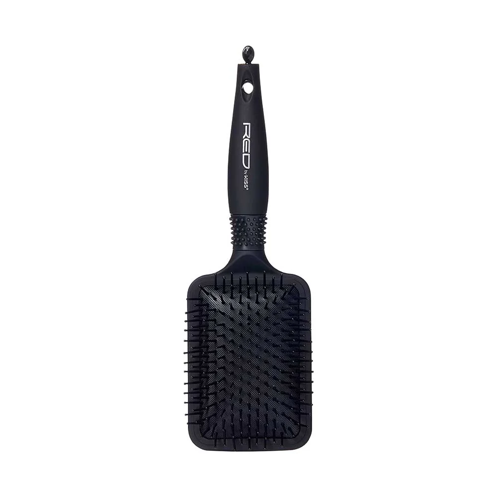 RED by KISS Rubberized Paddle Brush - Image 8