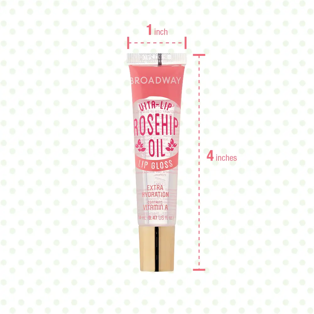 Ruby Kisses Broadway Vita-Lip Gloss – Value Set (Rosehip & Coconut) Ultra-Hydrating & Soothing Formula with Vitamin Oils - Image 5