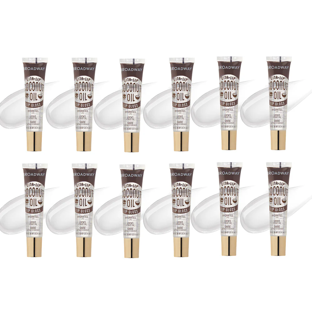 Ruby Kisses Broadway Vita-Lip Gloss – Value Set (Rosehip & Coconut) Ultra-Hydrating & Soothing Formula with Vitamin Oils - Image 9