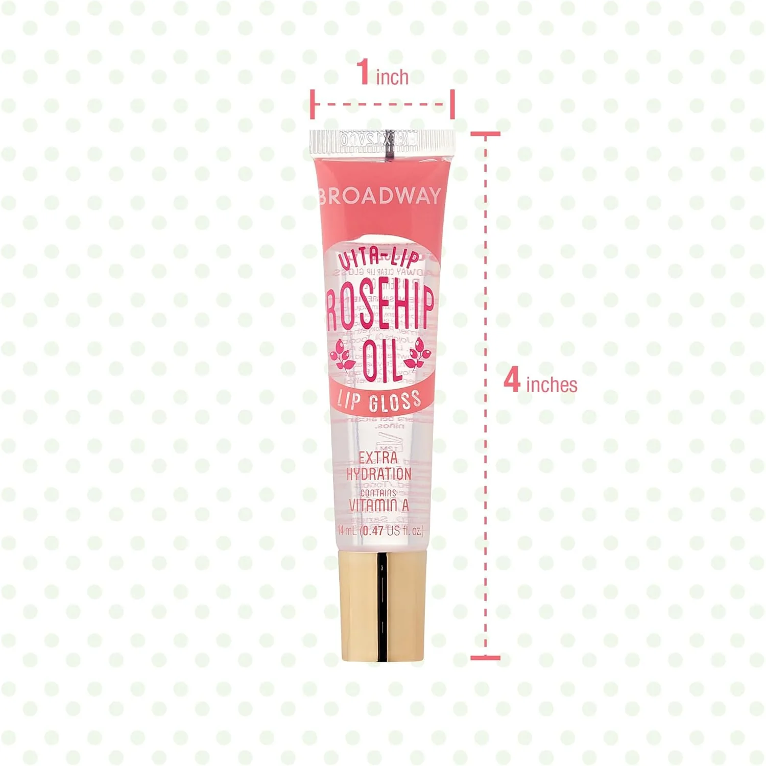 Ruby Kisses Broadway Vita-Lip Tinted Lip Gloss Ultra-Hydrating, Nourishing, Soothing Formula with Vitamins, High-Shine Non-Sticky Lip Balm with Rosehip+Coconut Oil, Pink & Red Shades (6 Pack) - Image 5