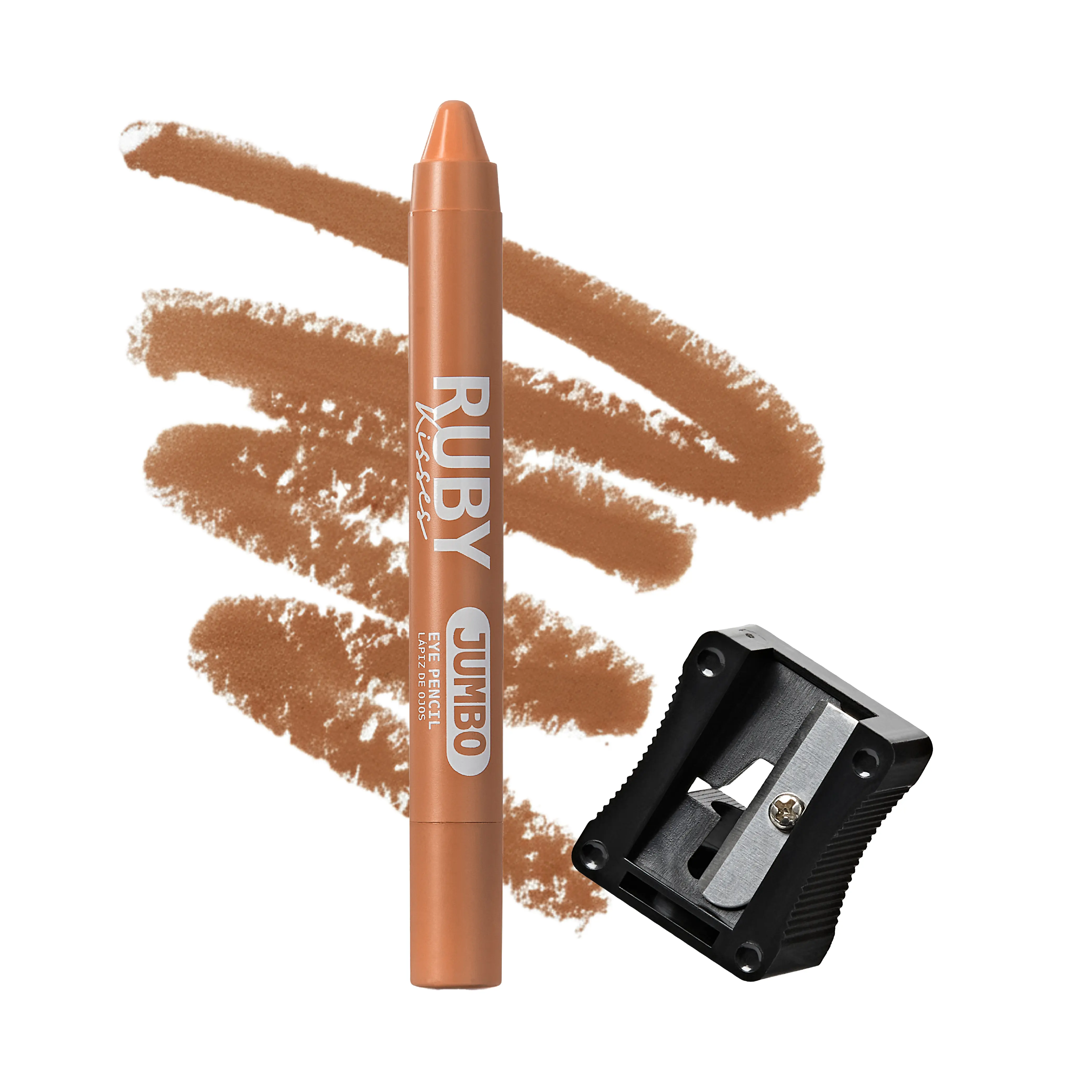 Ruby Kisses Jumbo Eye Pencil with Sharpener – Smooth, Multi-Purpose Eye Makeup Stick - Image 4