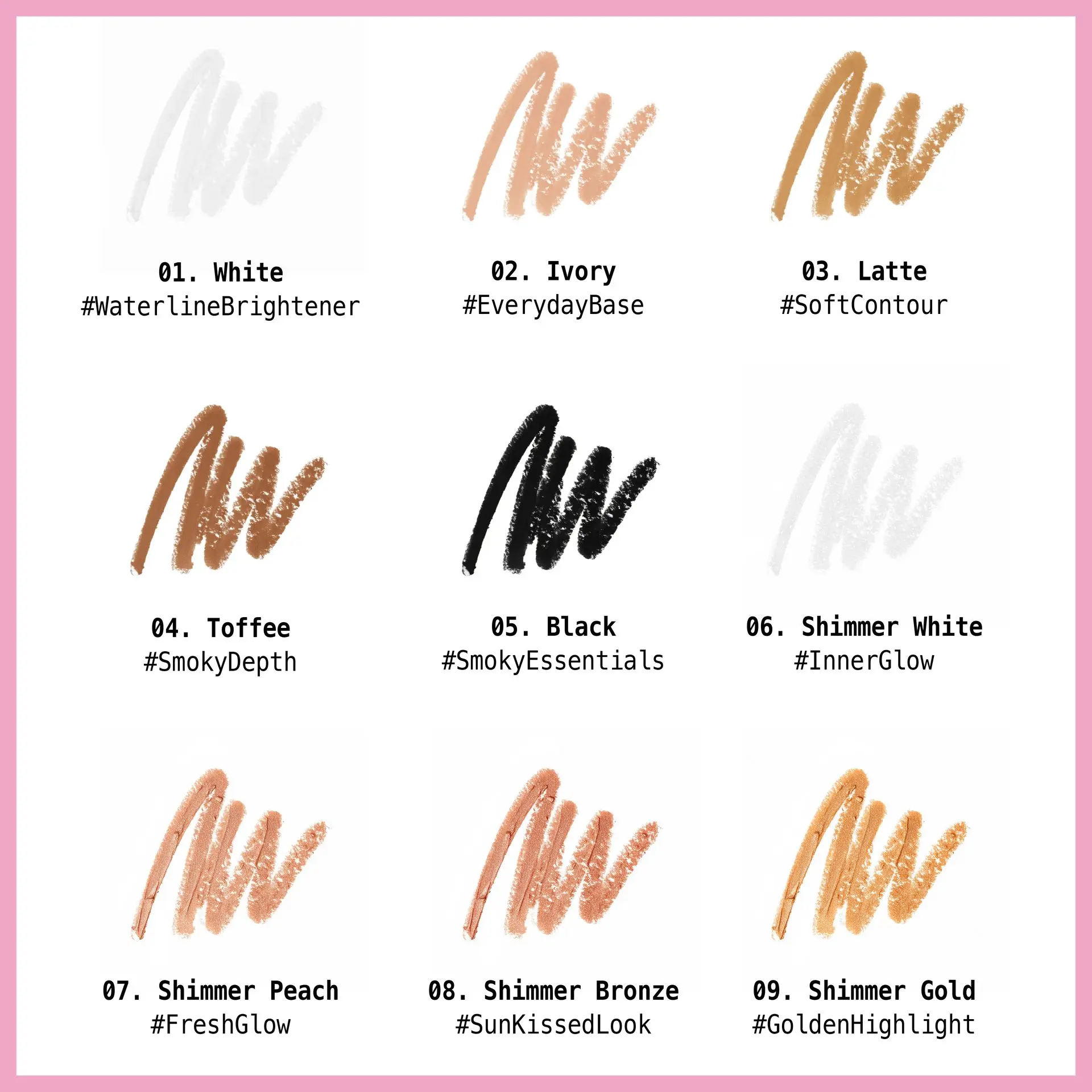 Ruby Kisses Jumbo Eye Pencil with Sharpener – Smooth, Multi-Purpose Eye Makeup Stick - Image 51