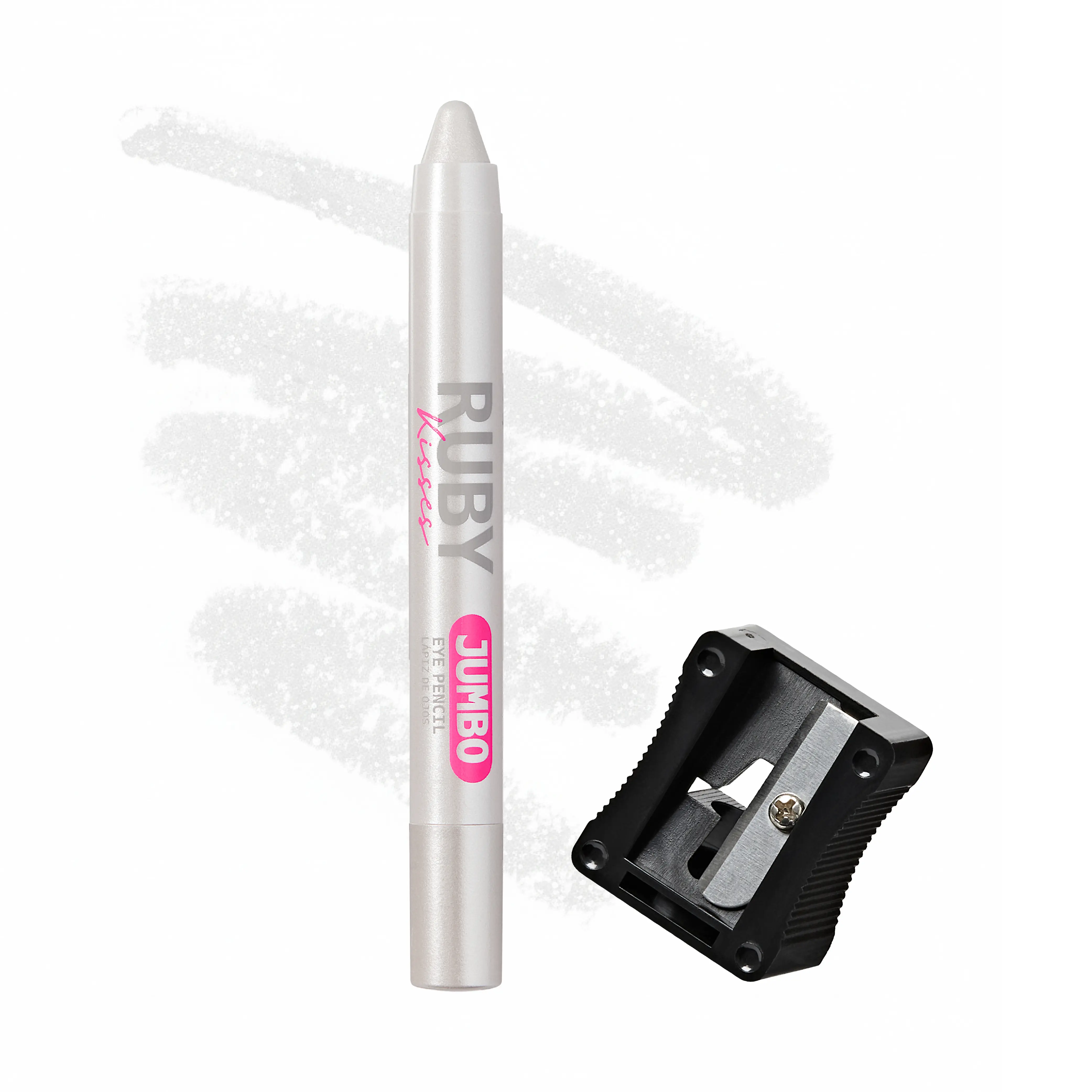 Ruby Kisses Jumbo Eye Pencil with Sharpener – Smooth, Multi-Purpose Eye Makeup Stick - Image 6
