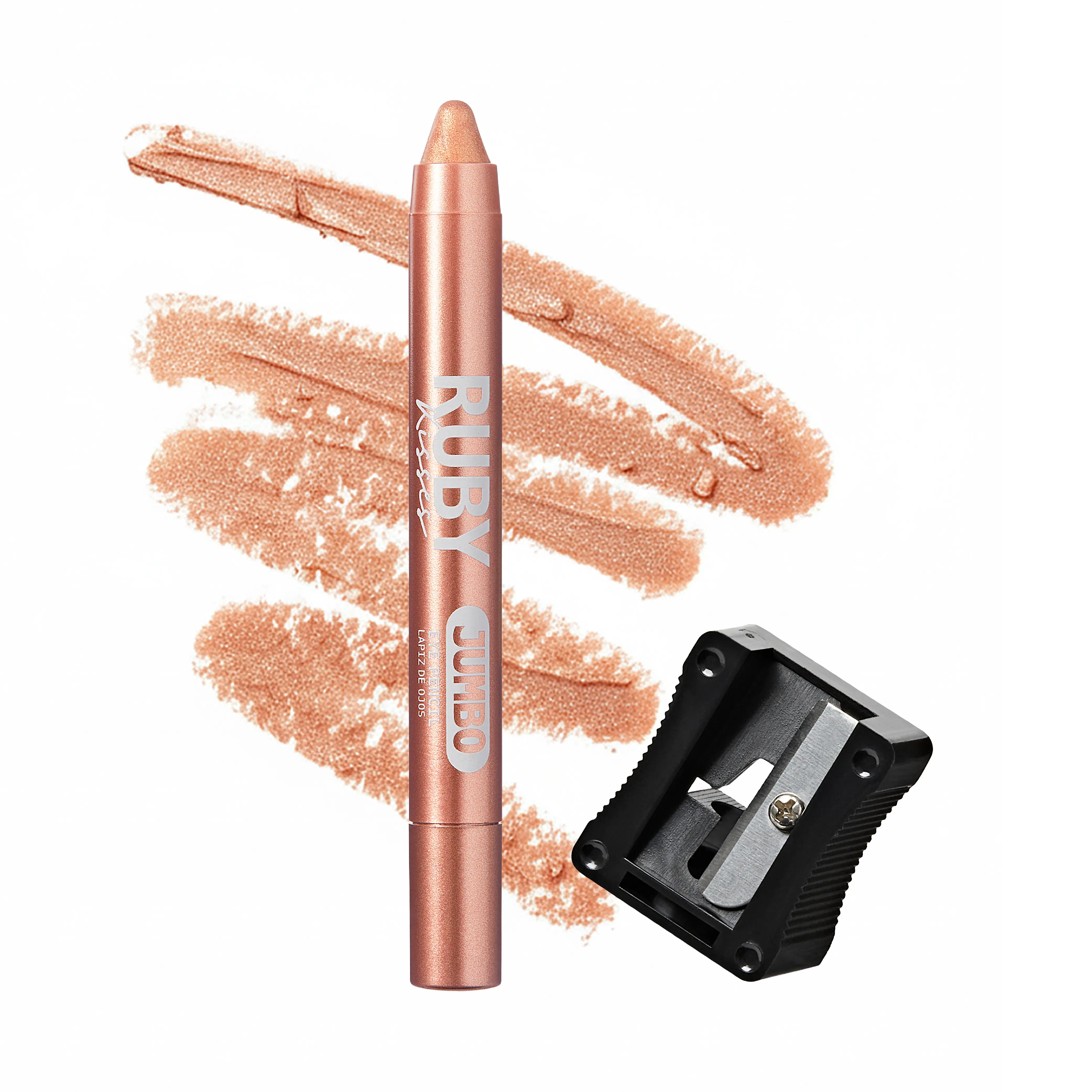 Ruby Kisses Jumbo Eye Pencil with Sharpener – Smooth, Multi-Purpose Eye Makeup Stick - Image 7