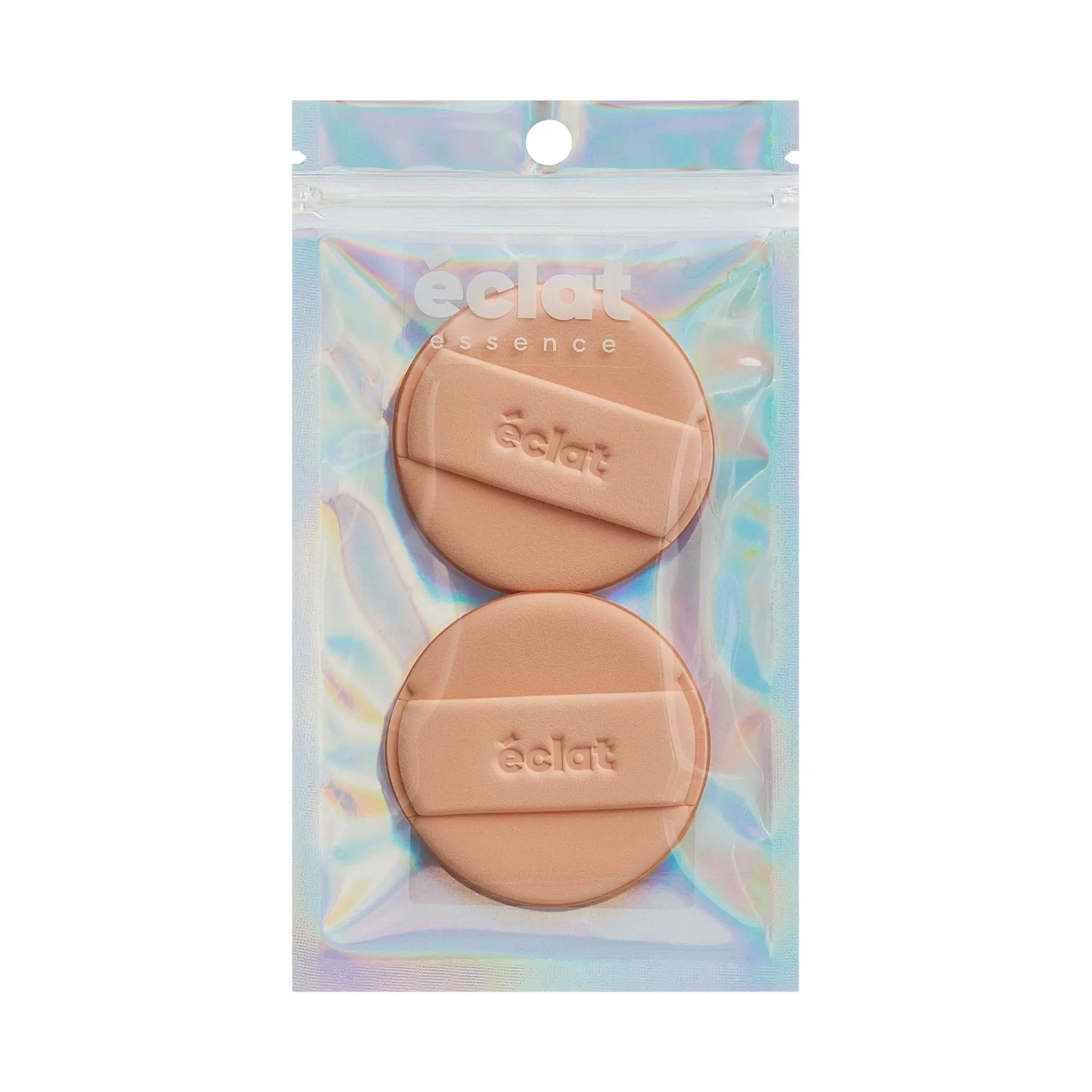 éclat Rubycell Round Cushion Puff Set 2pcs – Latex Free Foundation & Finger Puffs - Image 10