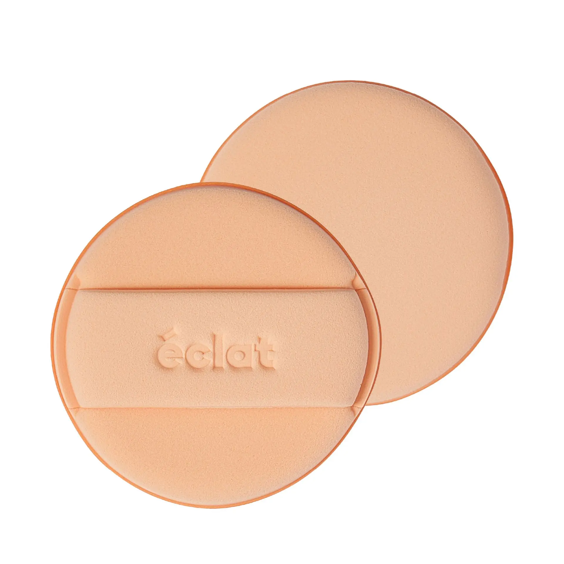 éclat Rubycell Round Cushion Puff Set 2pcs – Latex Free Foundation & Finger Puffs - Image 9