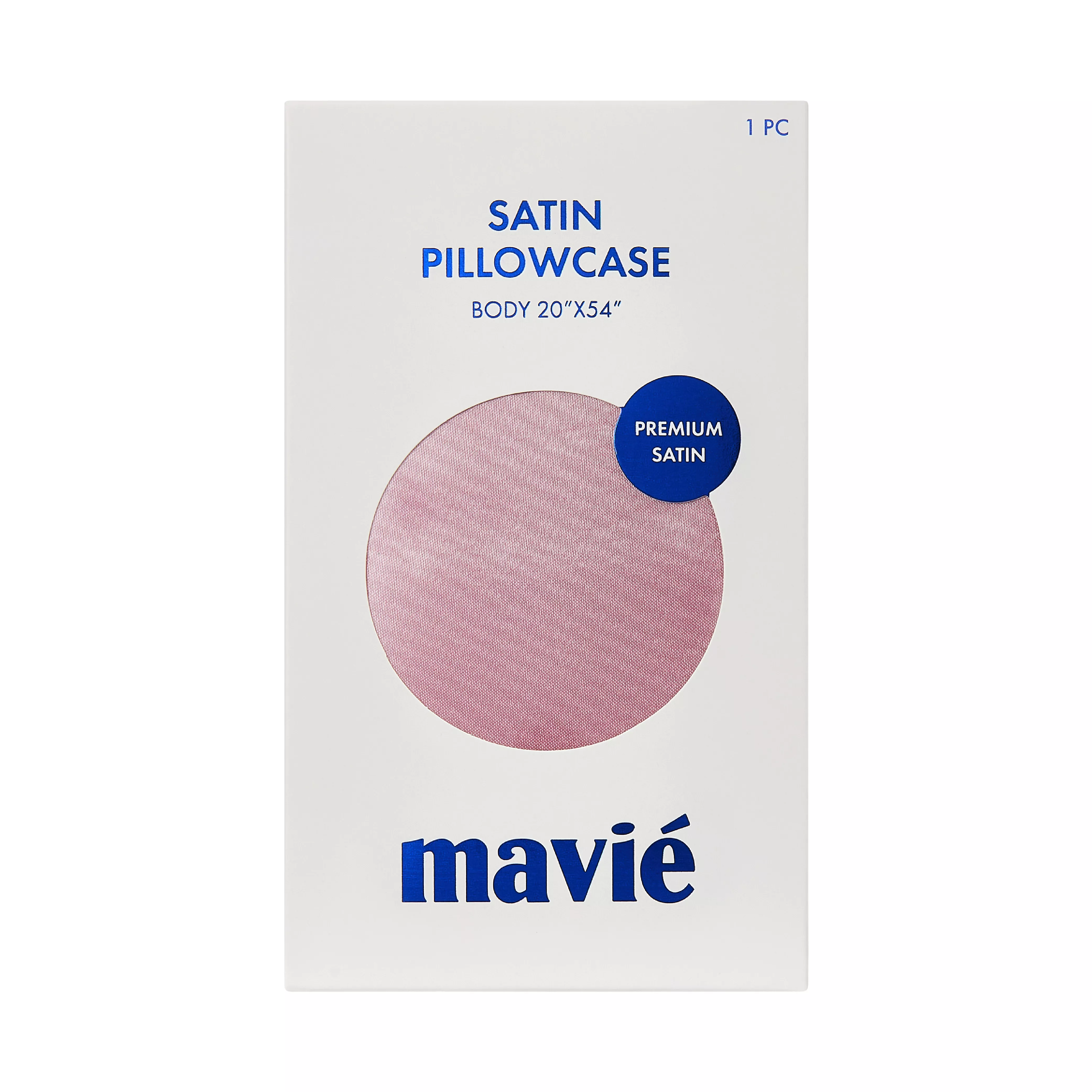 MAVIE Satin Body Pillowcase 20" x 54" - Silky Soft Long Pillow Cover with Envelope Closure - Image 39