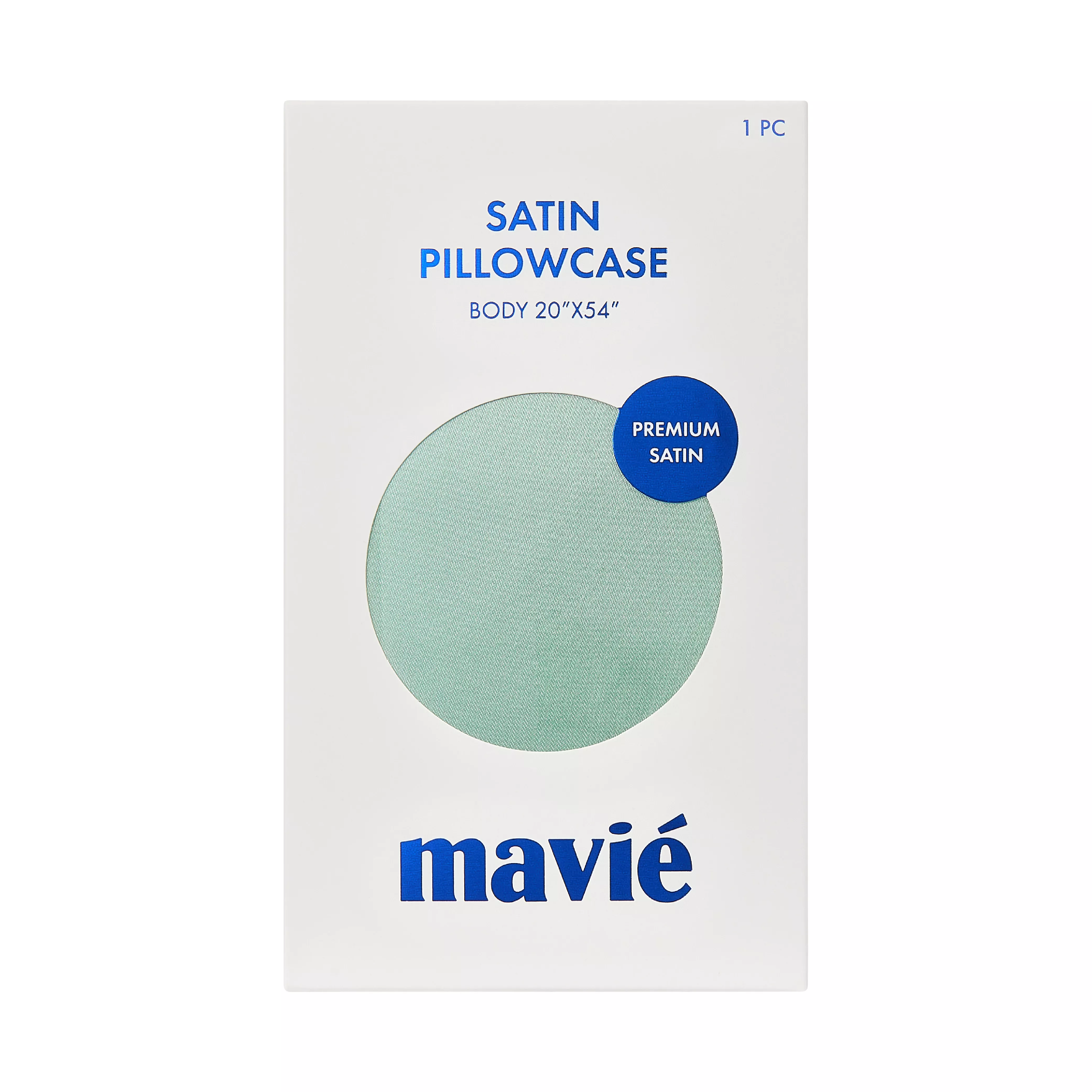 MAVIE Satin Body Pillowcase 20" x 54" - Silky Soft Long Pillow Cover with Envelope Closure - Image 49