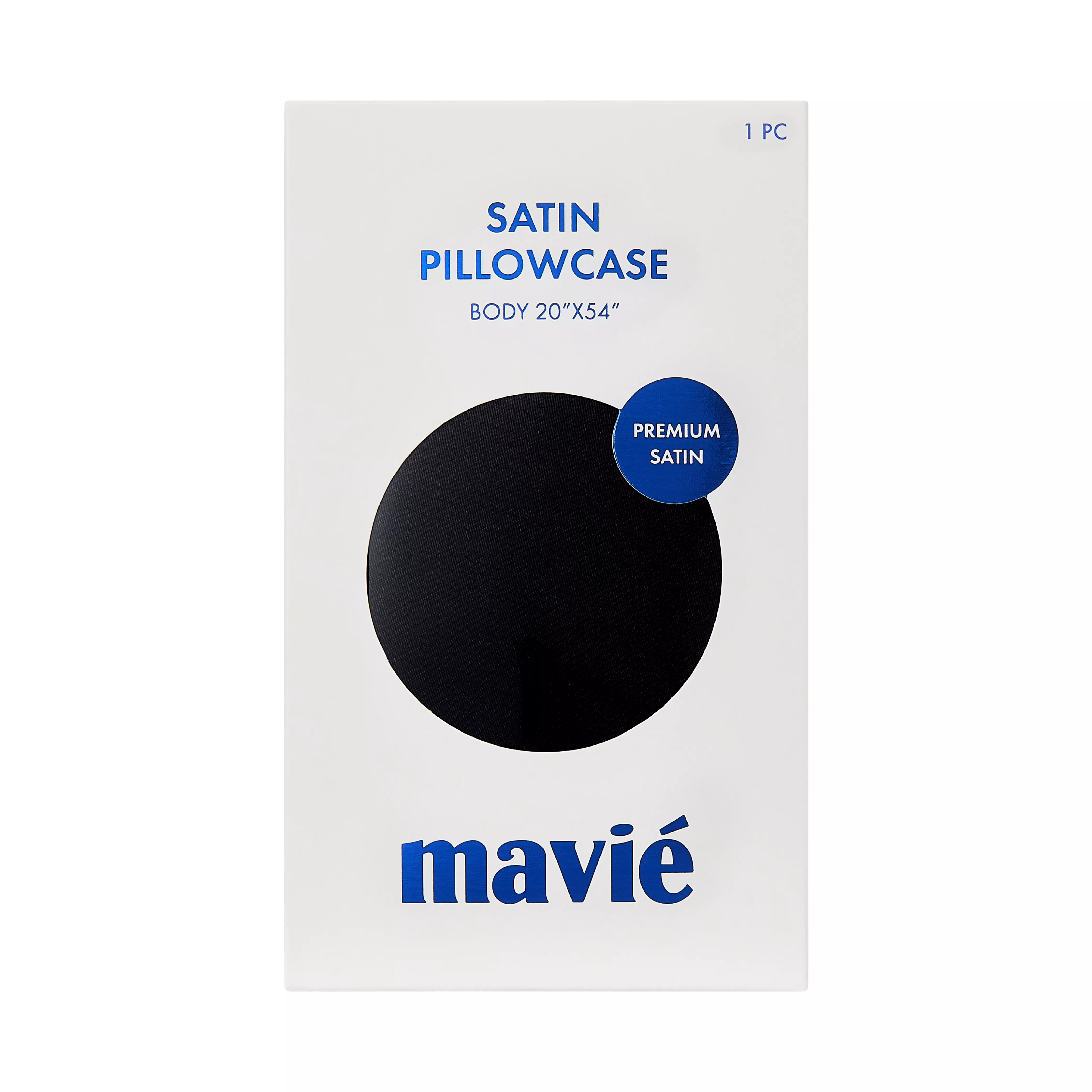 MAVIE Satin Body Pillowcase 20" x 54" - Silky Soft Long Pillow Cover with Envelope Closure - Image 89
