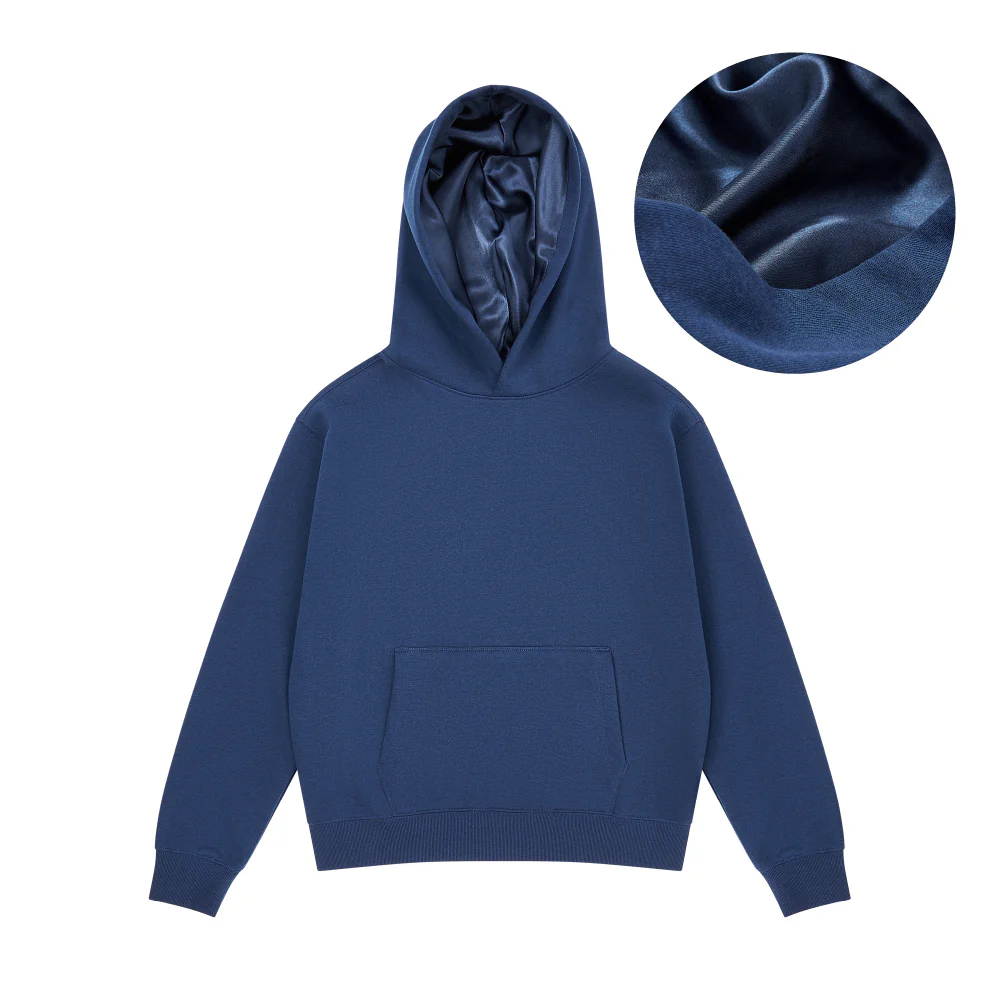 Arria Satin-Lined Hoodie – Frizz-Free Hair Protection - Image 50