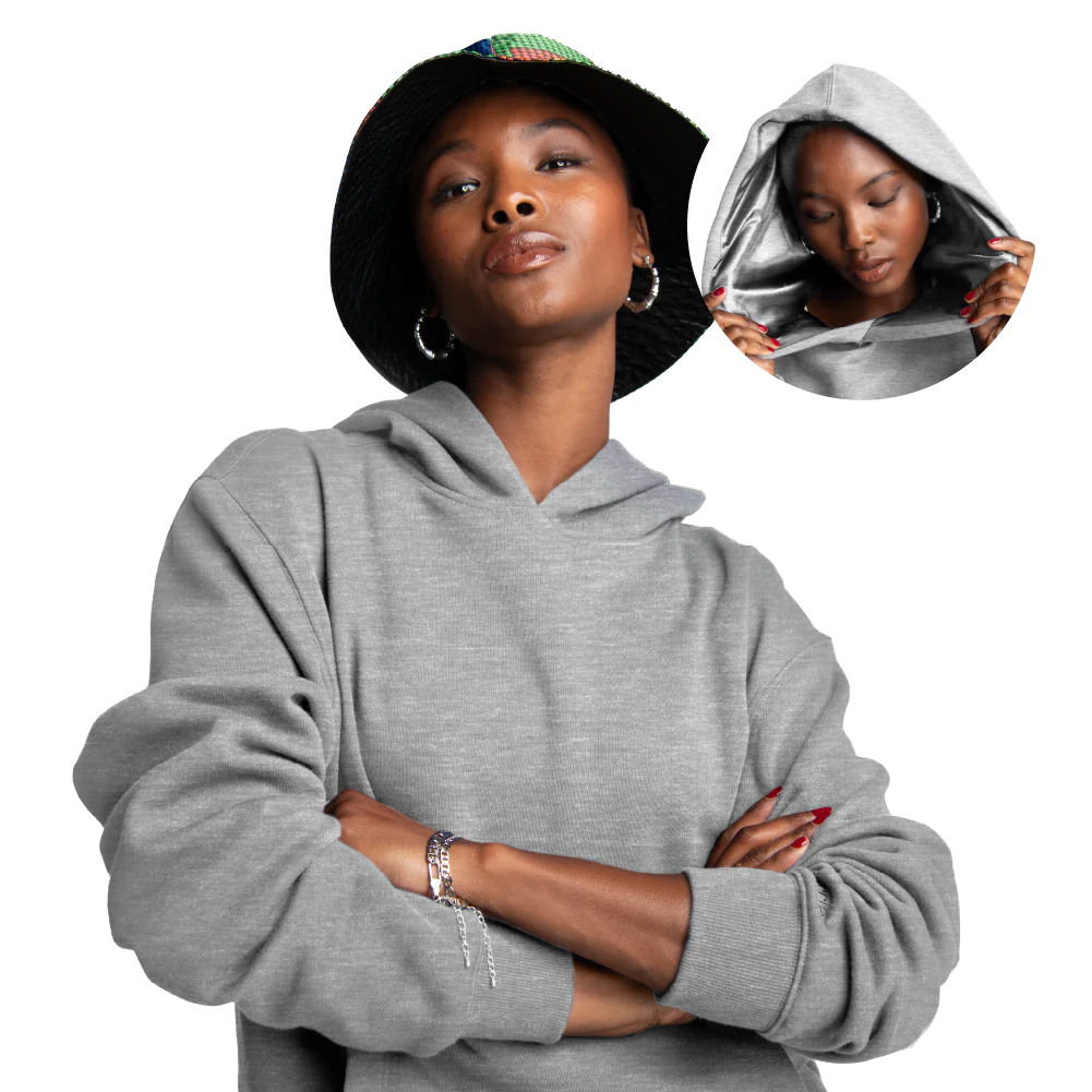 Arria Satin-Lined Hoodie – Frizz-Free Hair Protection - Image 82
