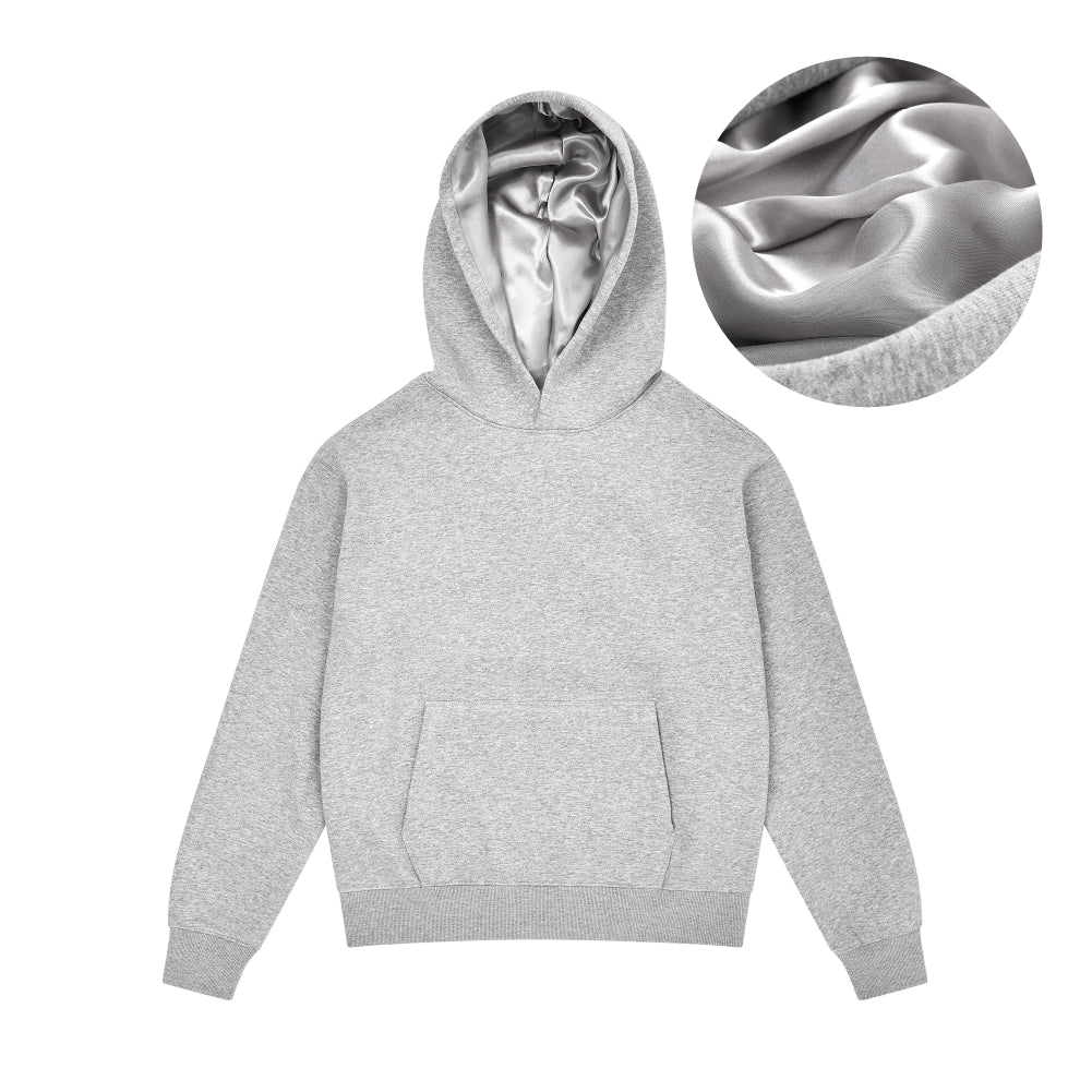 Arria Satin-Lined Hoodie – Frizz-Free Hair Protection - Image 86