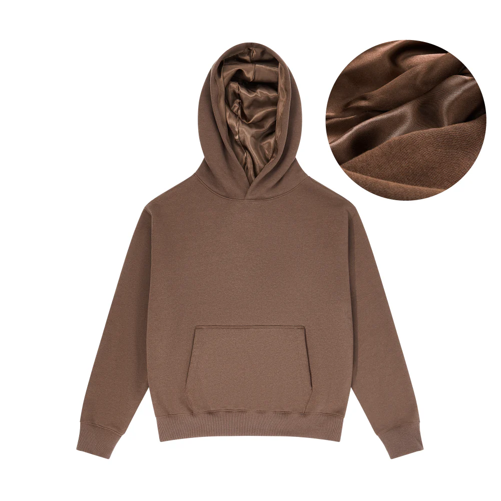 Arria Satin-Lined Hoodie – Frizz-Free Hair Protection - Image 88
