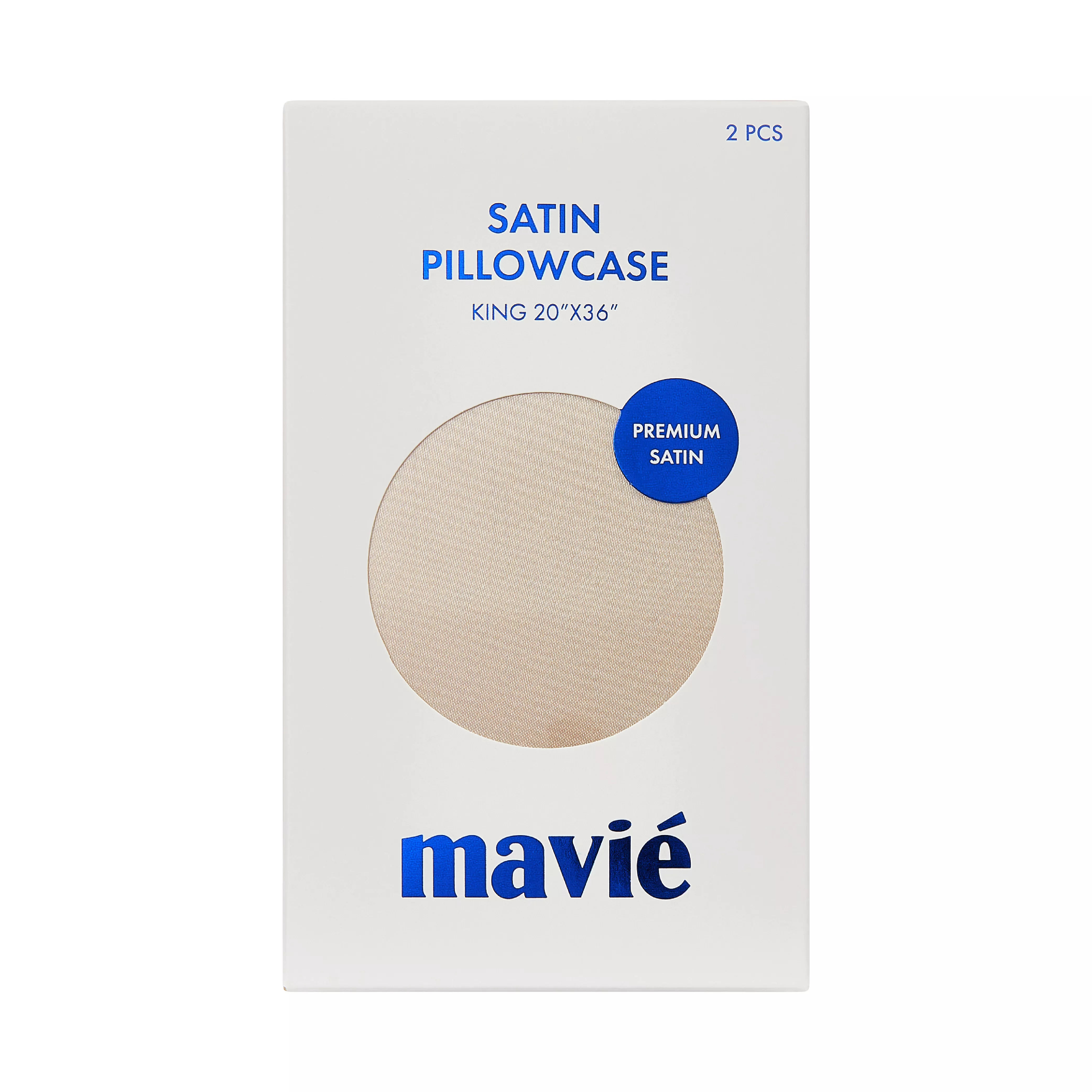 MAVIE Satin Pillowcase Set of 2 – King Size 20" x 36" - Image 18