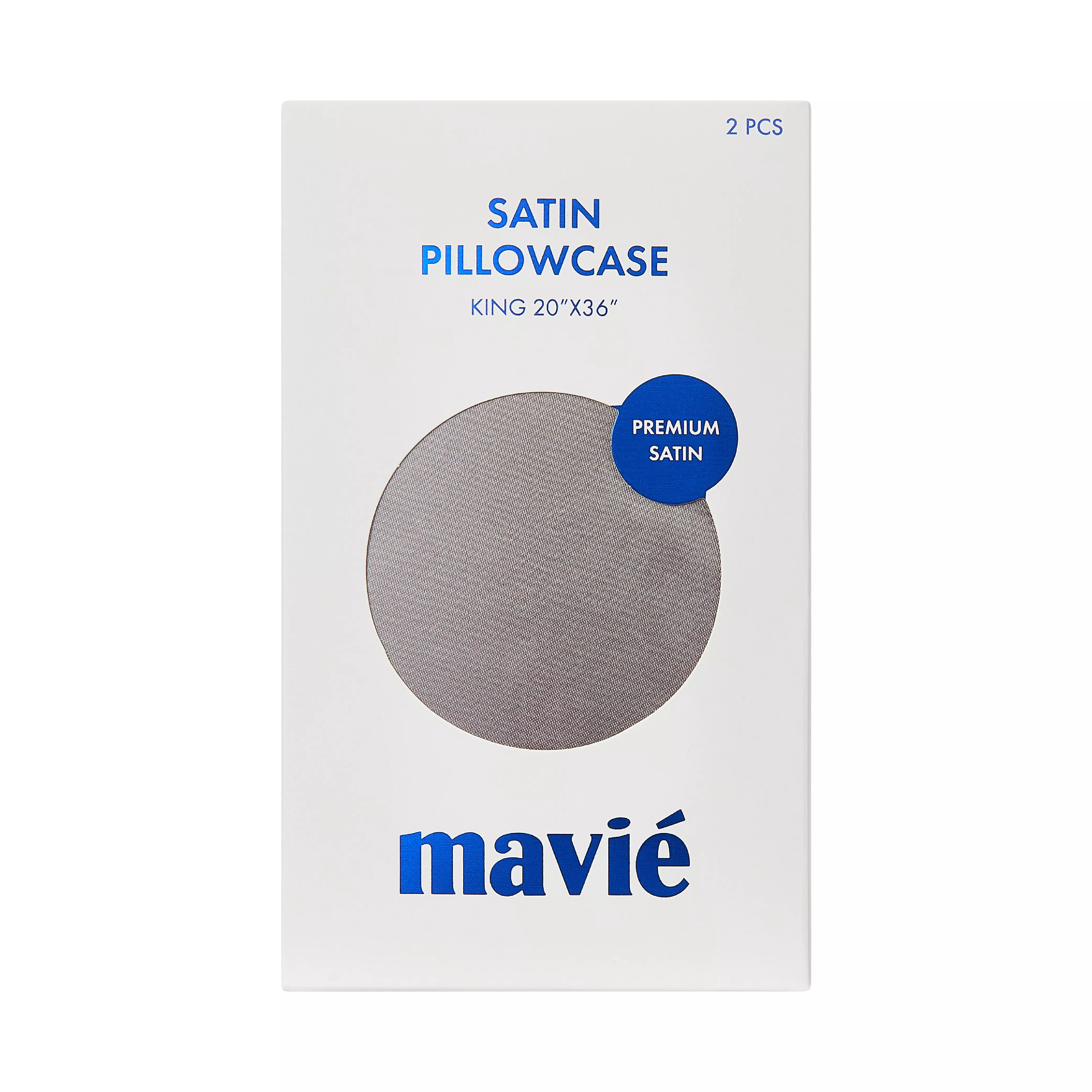MAVIE Satin Pillowcase Set of 2 – King Size 20" x 36" - Image 62