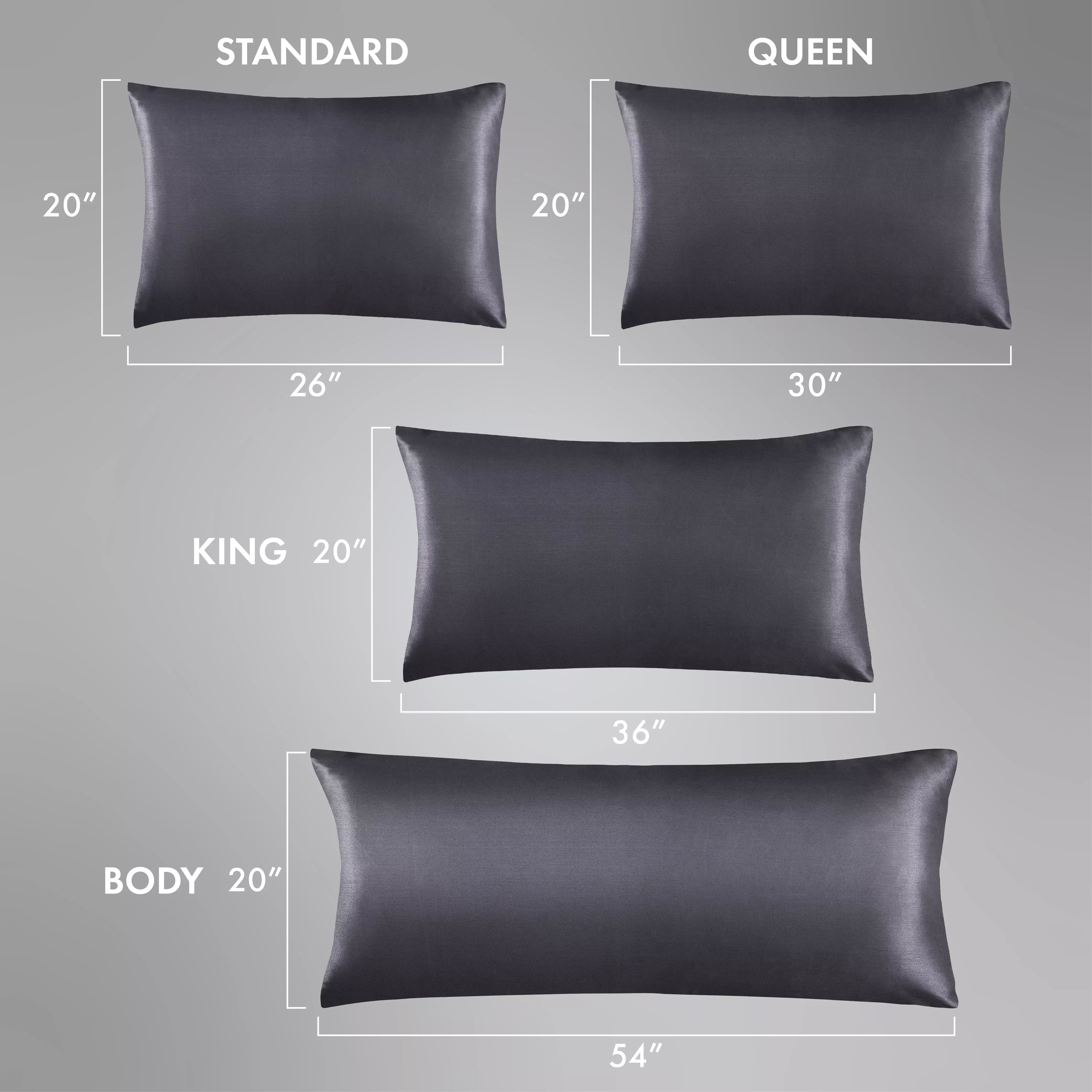 MAVIE Satin Pillowcase Set of 2 – King Size 20" x 36" - Image 69