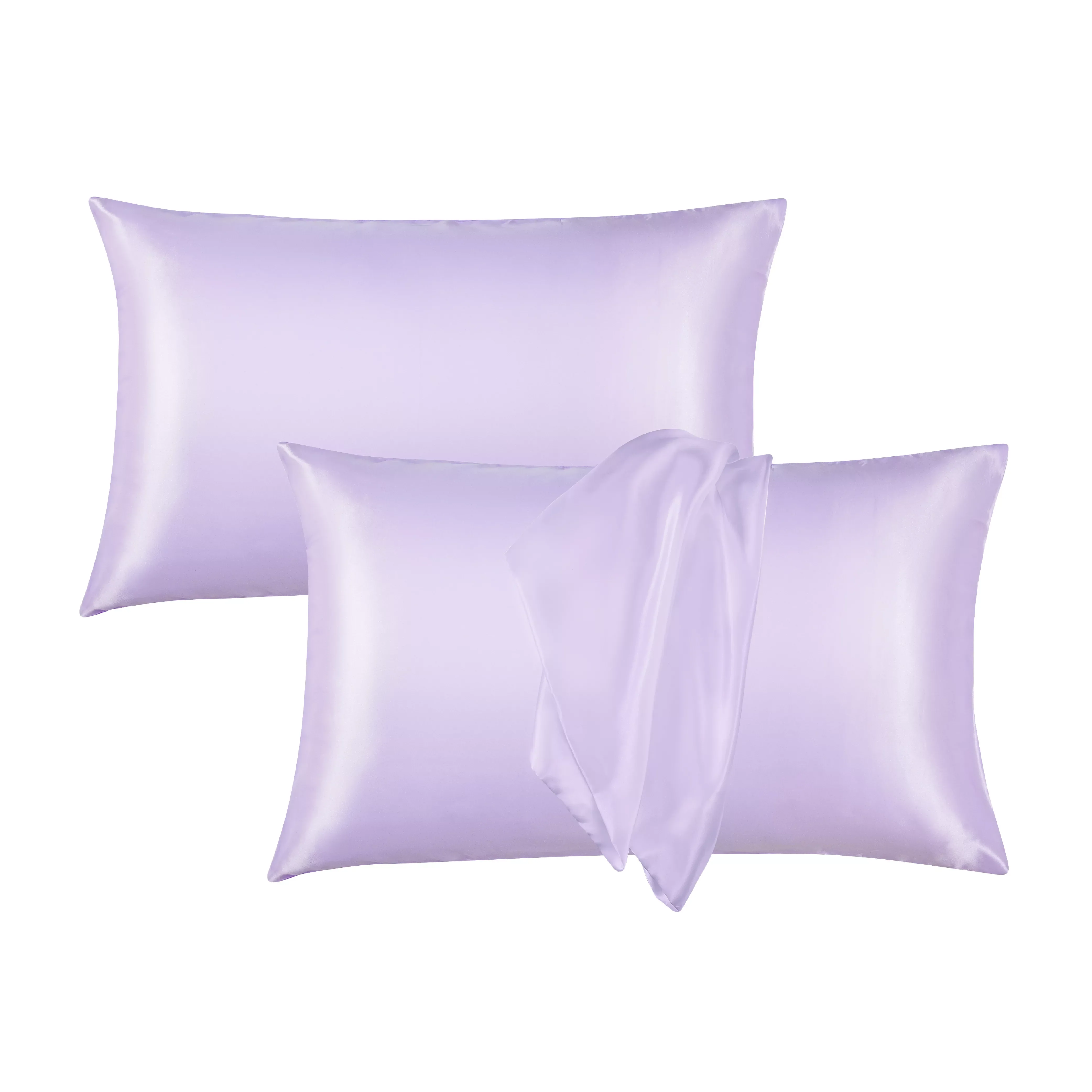 MAVIE Satin Pillowcase Set of 2 – Queen Size 20" x 30" - Image 100