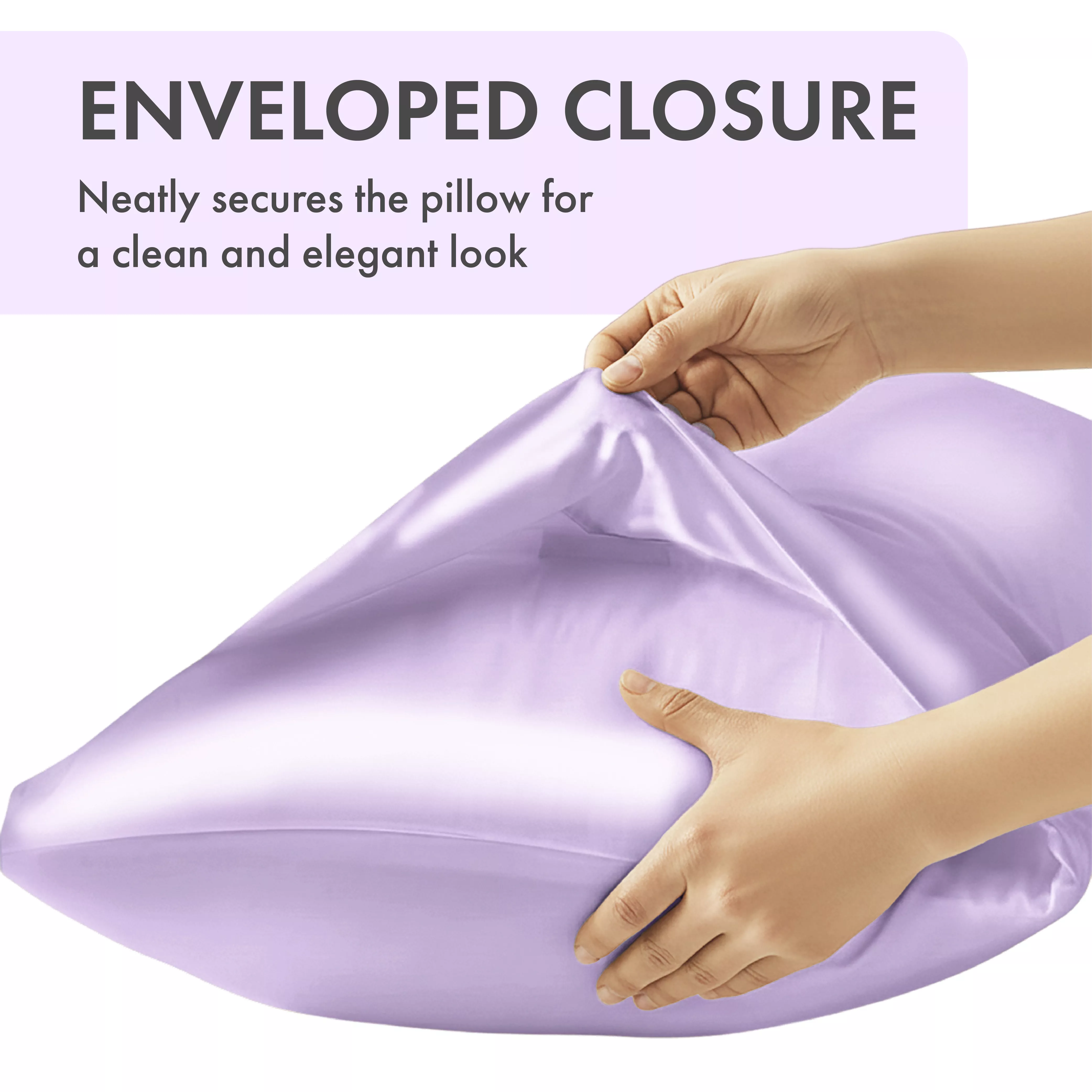 MAVIE Satin Pillowcase Set of 2 – Queen Size 20" x 30" - Image 103