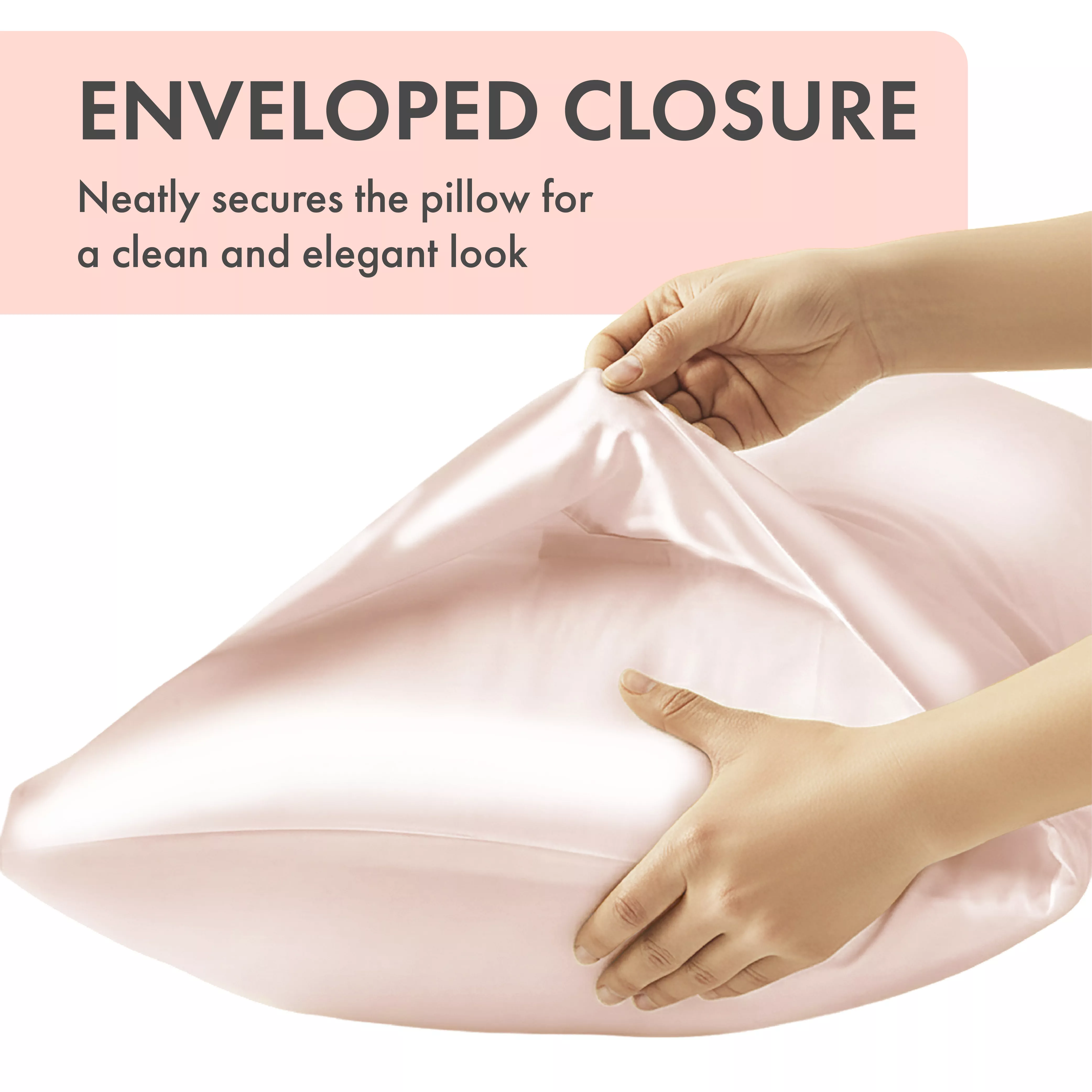 MAVIE Satin Pillowcase Set of 2 – Queen Size 20" x 30" - Image 13
