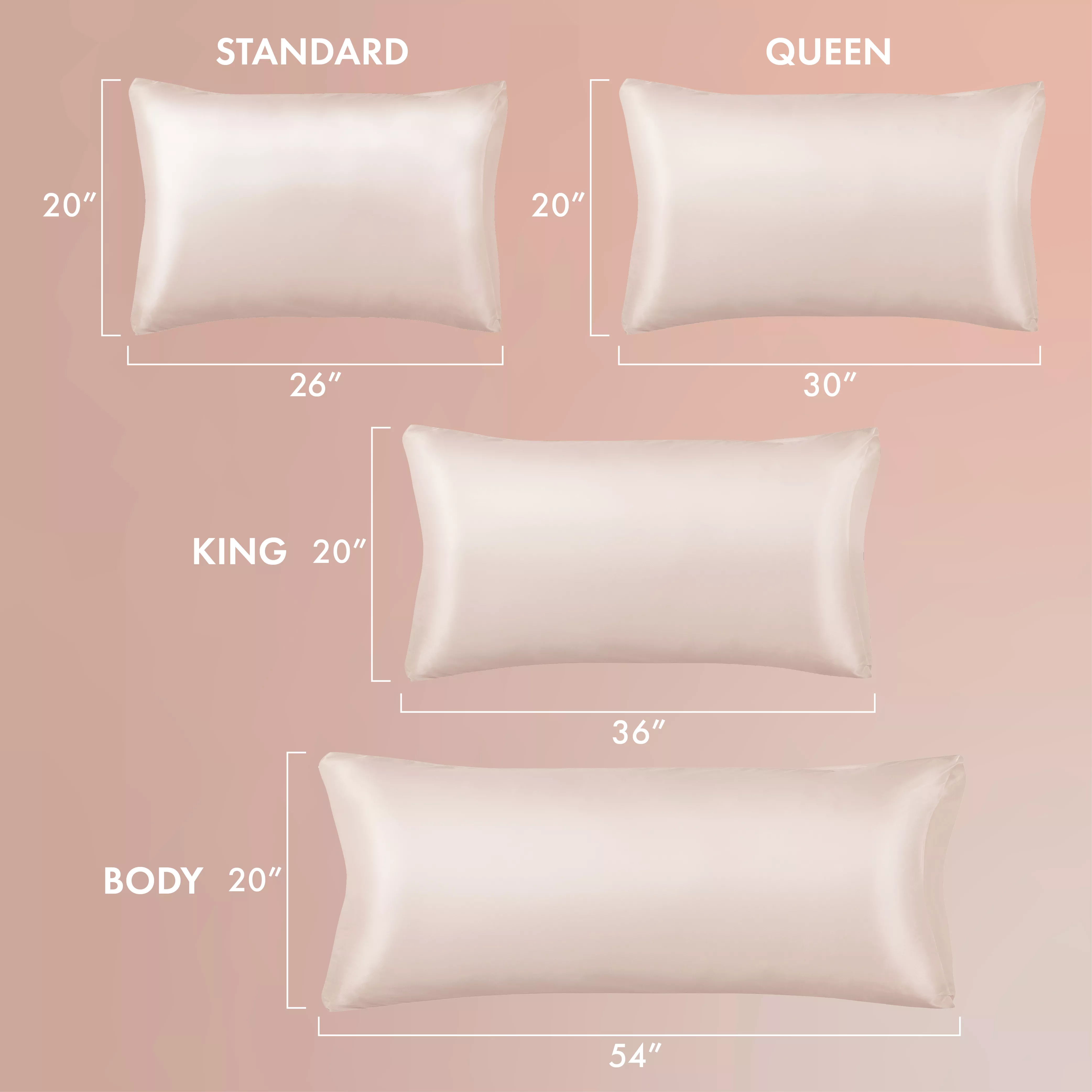 MAVIE Satin Pillowcase Set of 2 – Queen Size 20" x 30" - Image 15