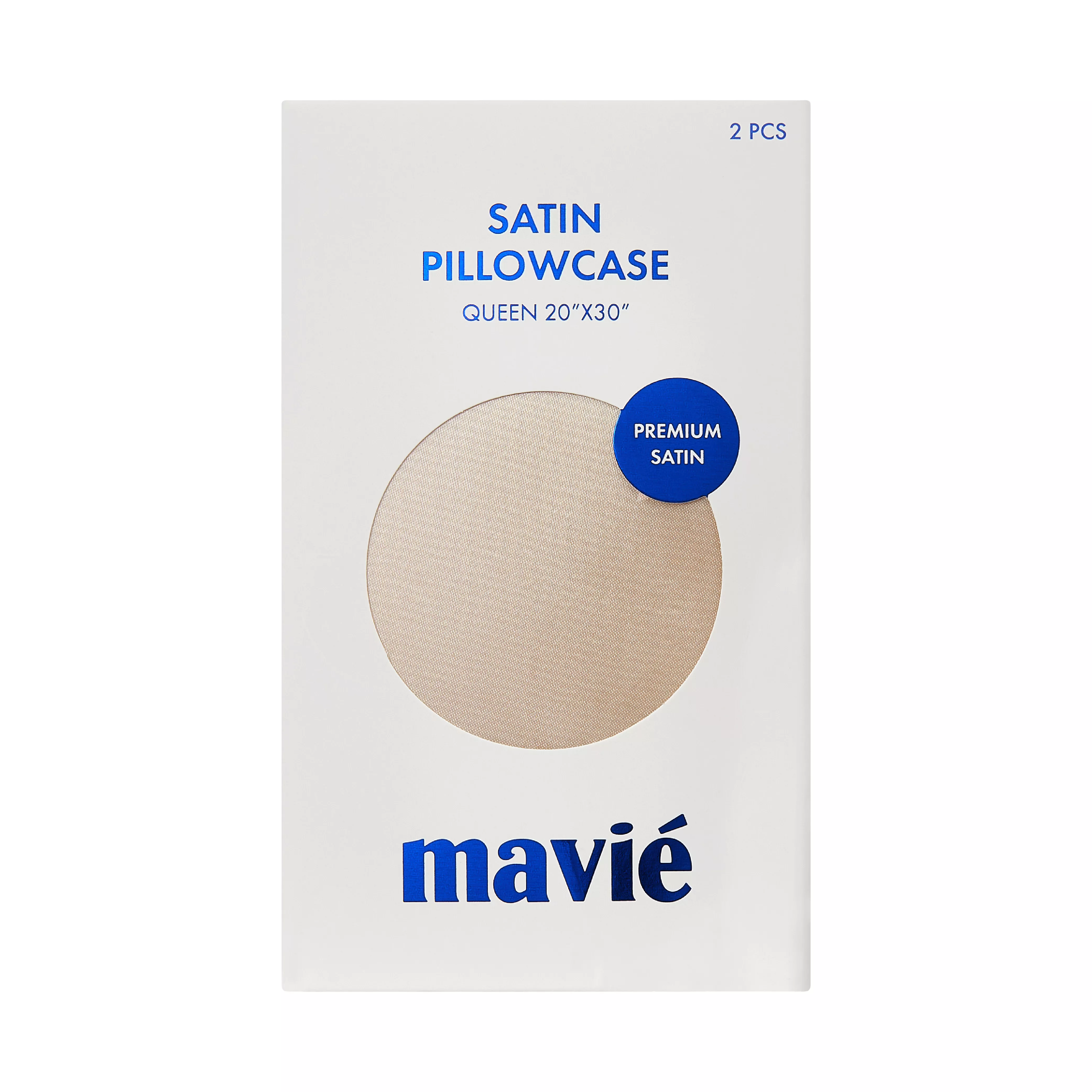 MAVIE Satin Pillowcase Set of 2 – Queen Size 20" x 30" - Image 17
