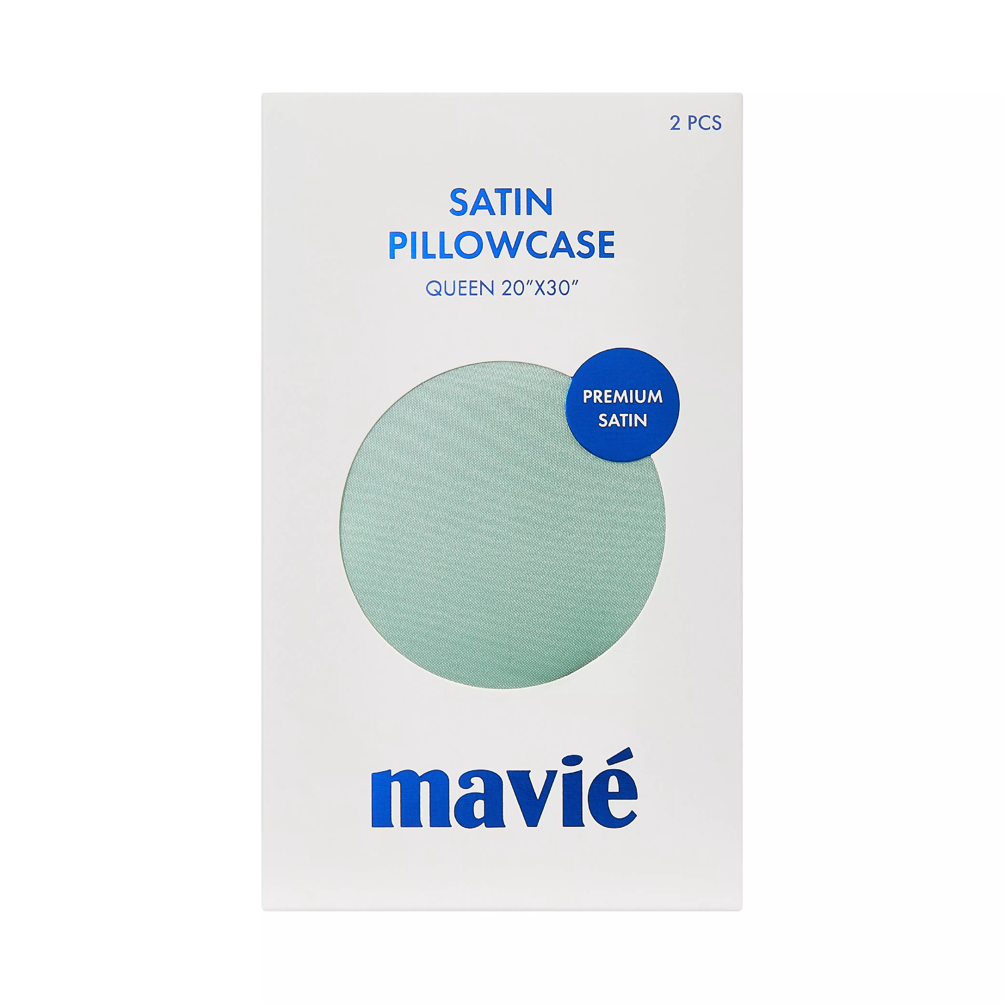 MAVIE Satin Pillowcase Set of 2 – Queen Size 20" x 30" - Image 44