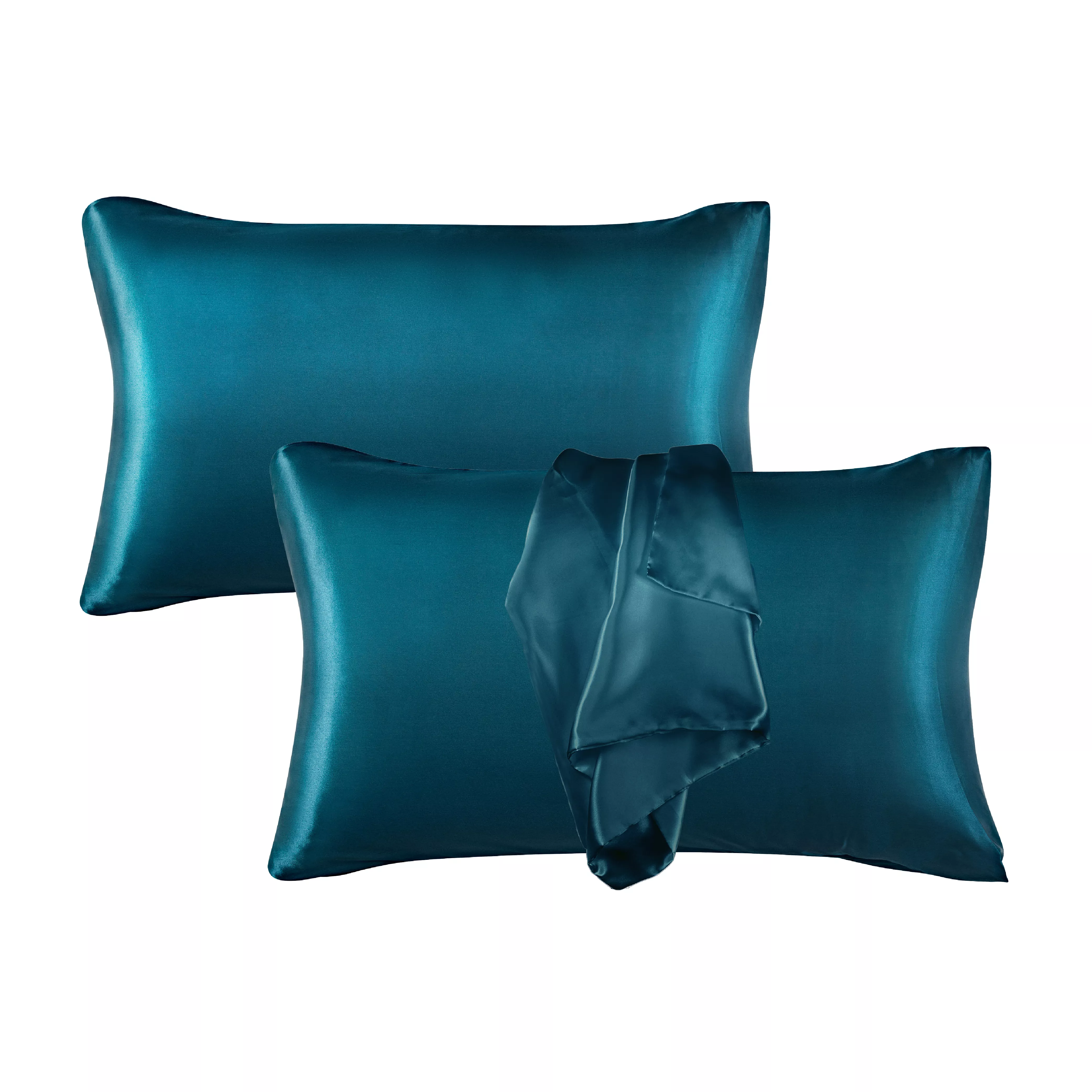 MAVIE Satin Pillowcase Set of 2 – Queen Size 20" x 30" - Image 46