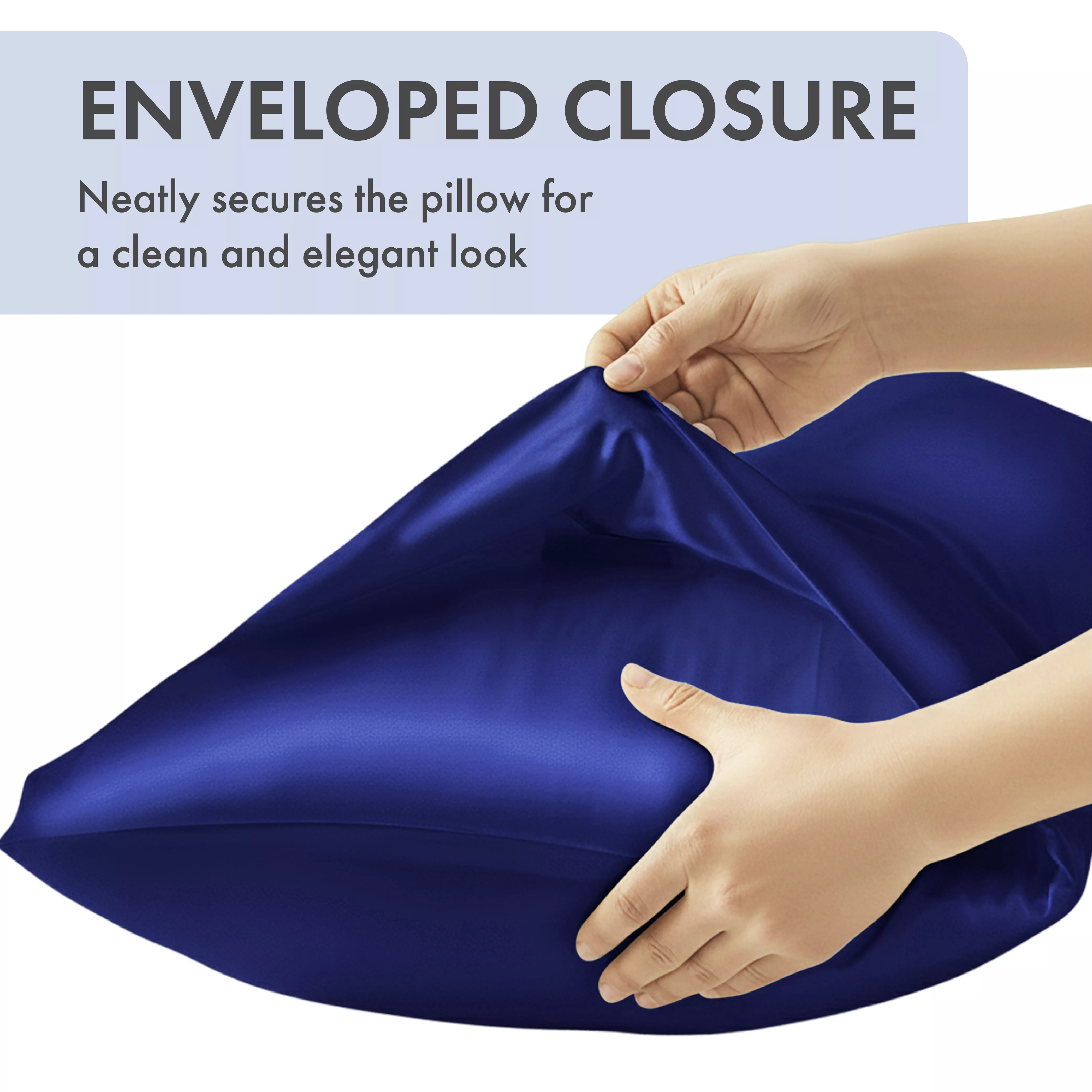 MAVIE Satin Pillowcase Set of 2 – Queen Size 20" x 30" - Image 94