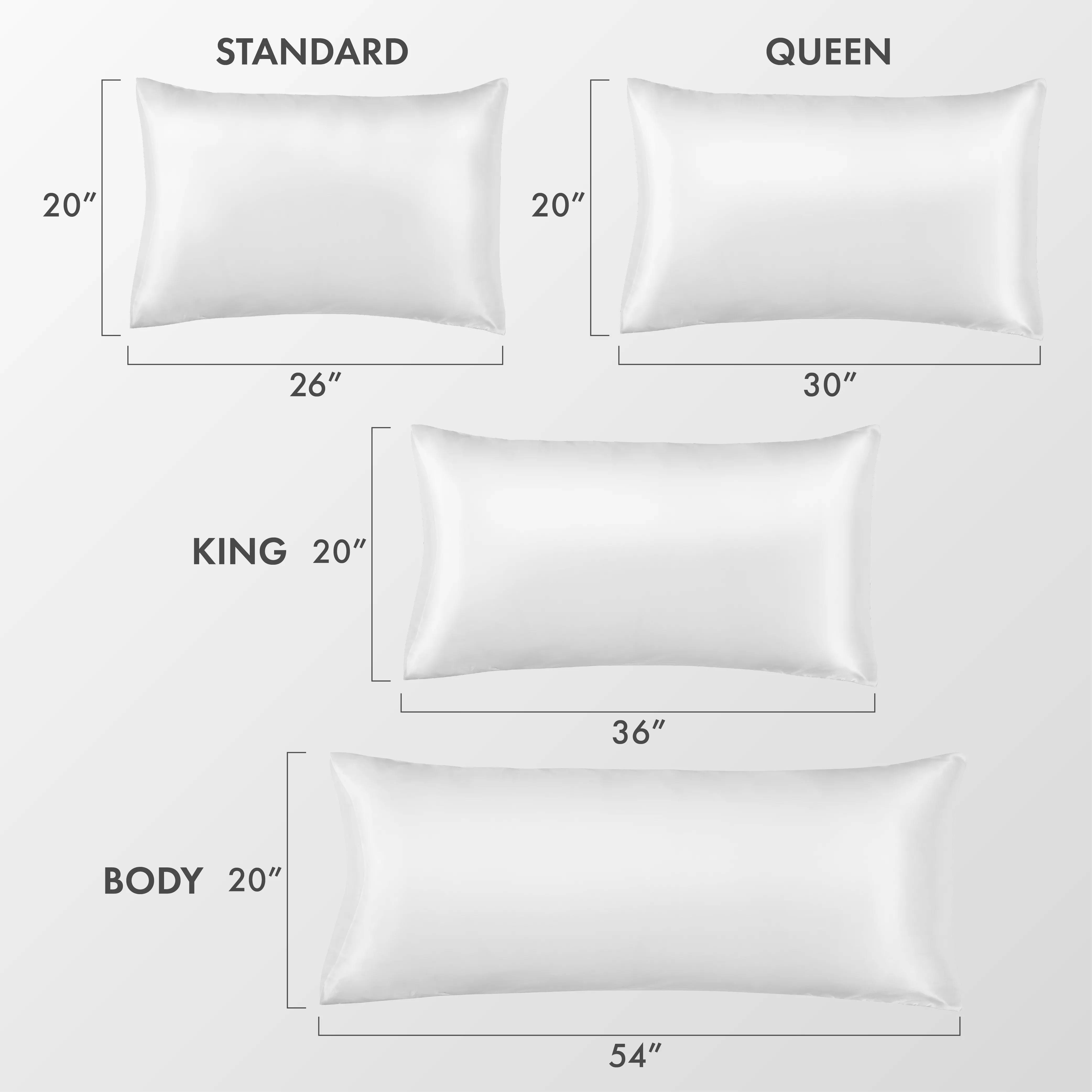 MAVIE Satin Pillowcase Set of 2 – Standard Size 20” x 26” - Image 7