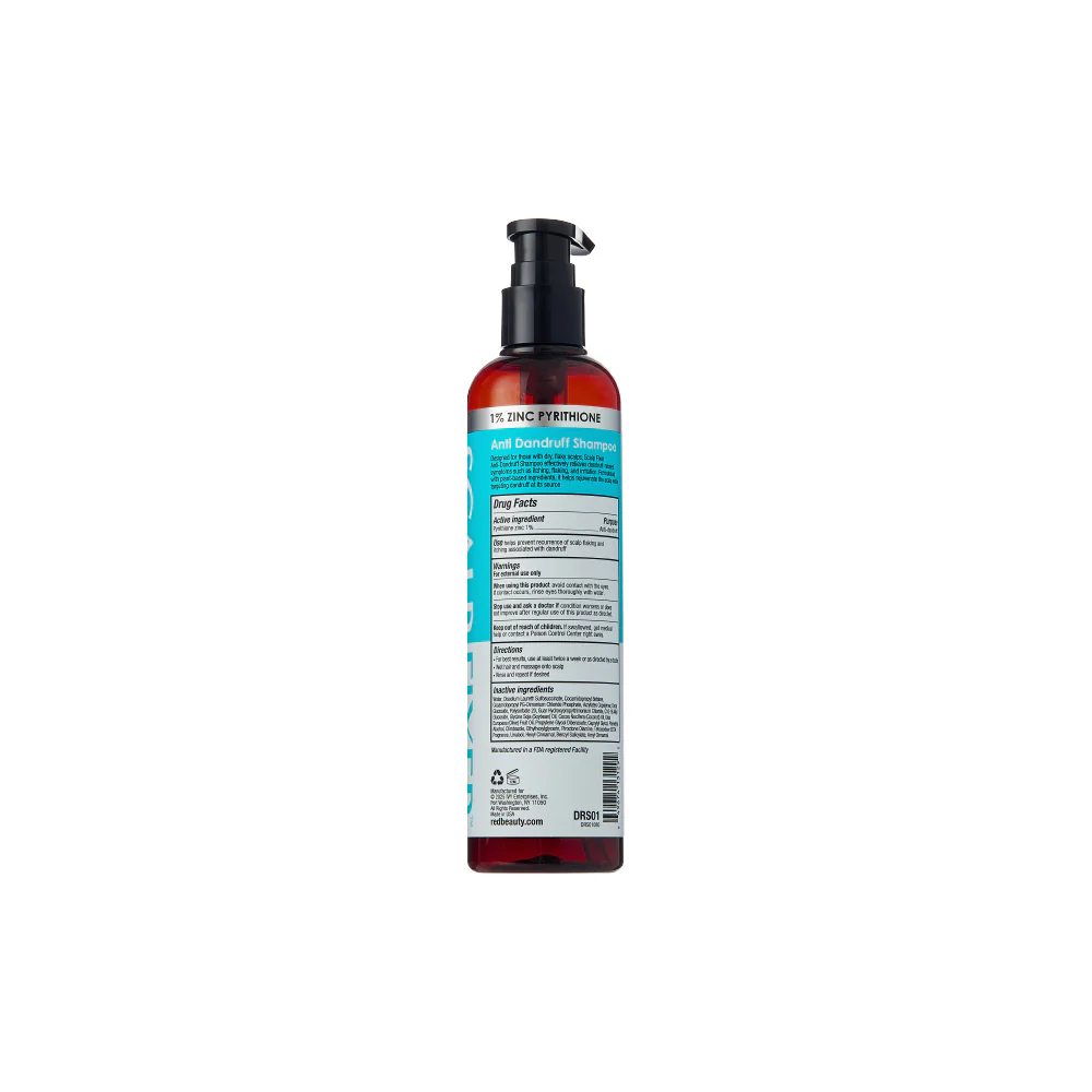RED by KISS Scalp Fixer Anti-Dandruff Shampoo with 1% Zinc Pyrithione (10.14 fl. oz.) - Image 6