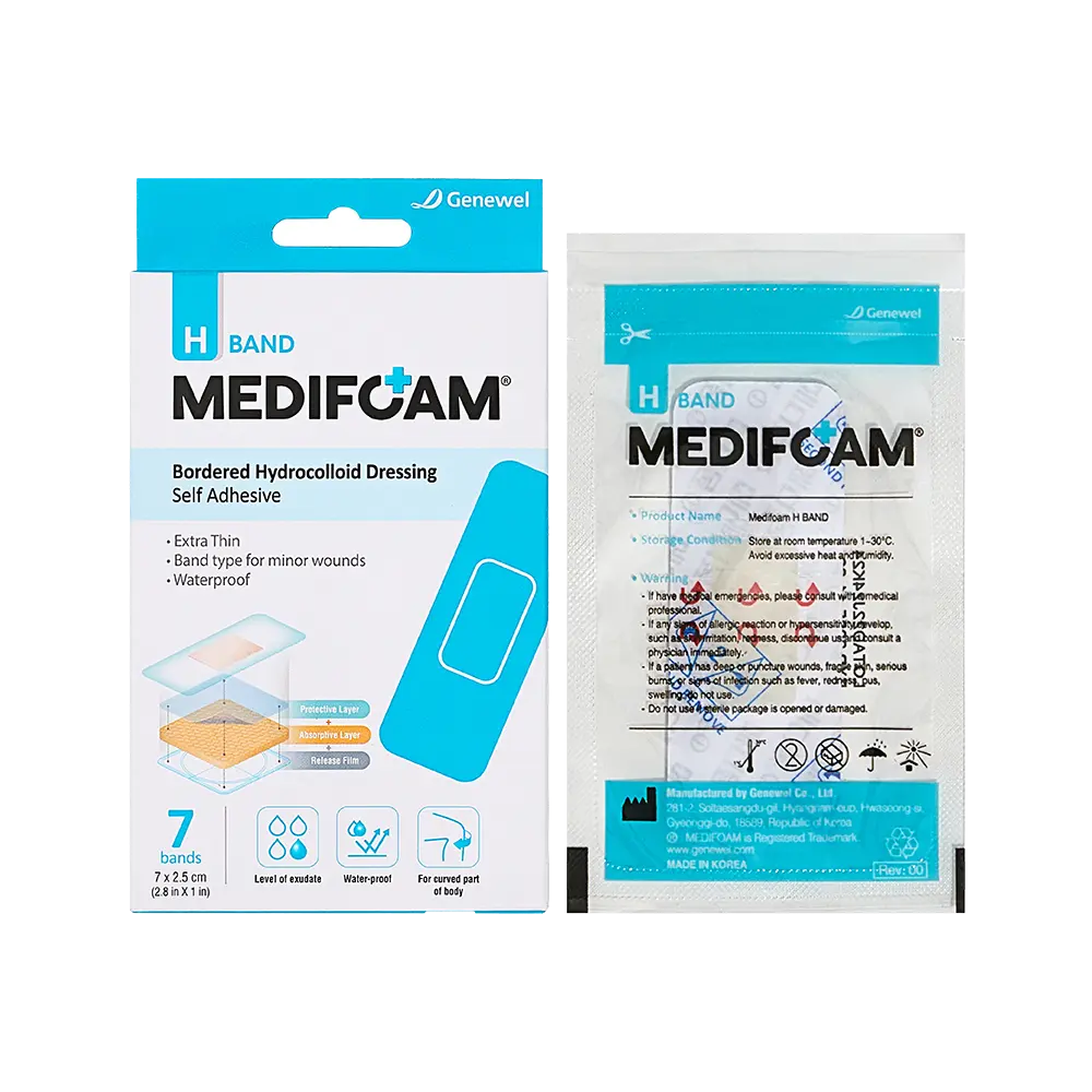 Medifoam Self-Adhesive Hydrocolloid Bandage Pads – Ultra-Thin Waterproof Healing Patches - Image 27