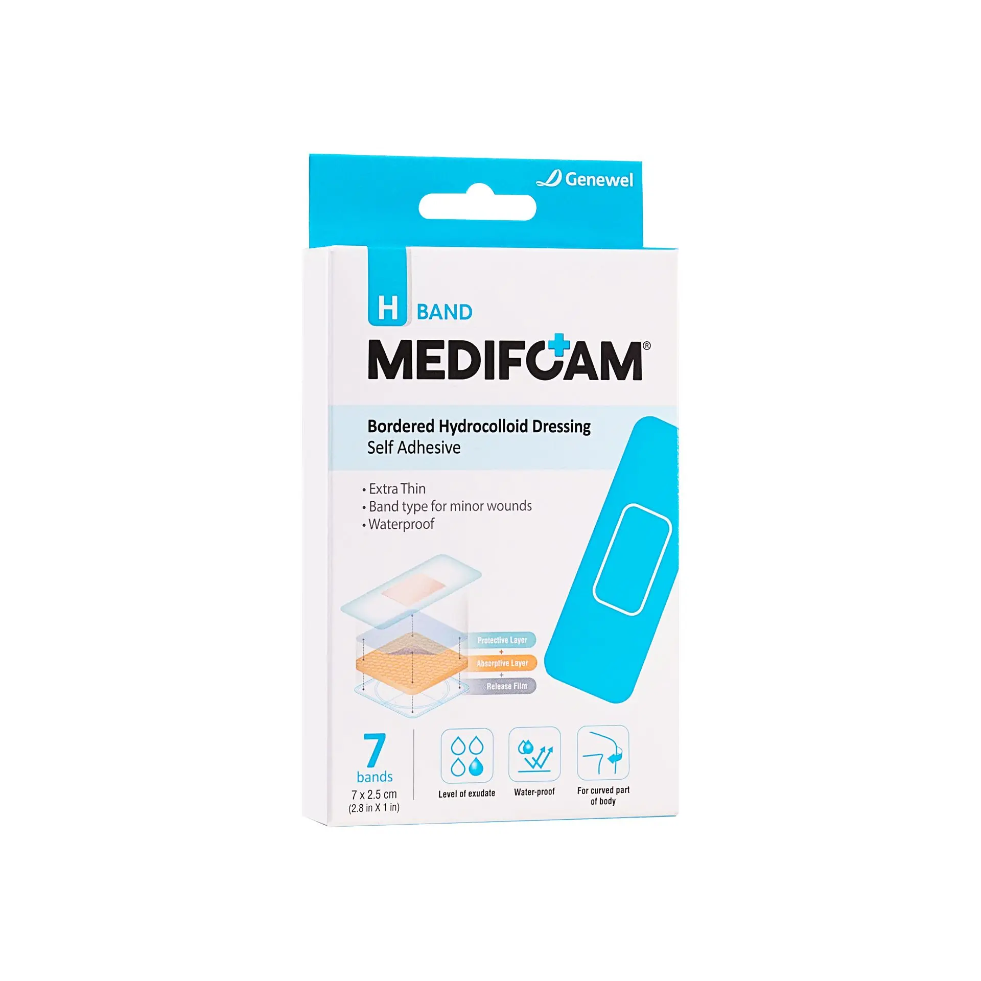 Medifoam Self-Adhesive Hydrocolloid Bandage Pads – Ultra-Thin Waterproof Healing Patches - Image 35