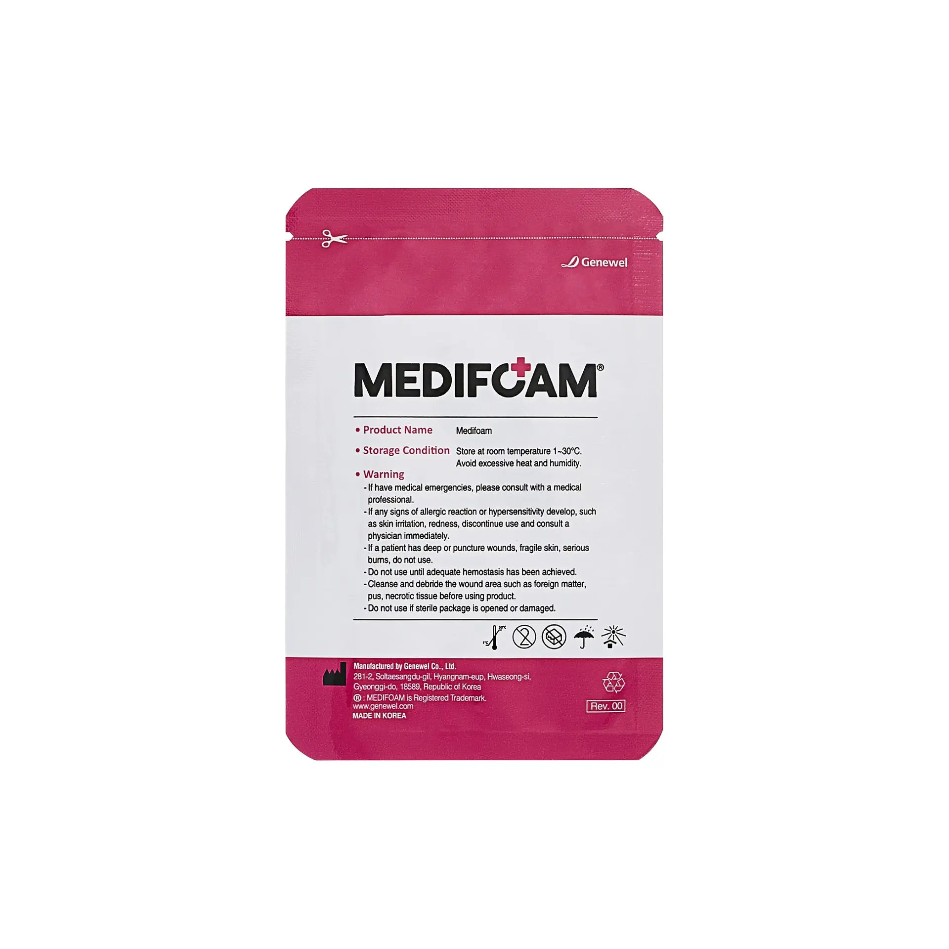 Medifoam Non-Adhesive Hydrocolloid Wound Dressing Pads (2" × 3") - Image 9