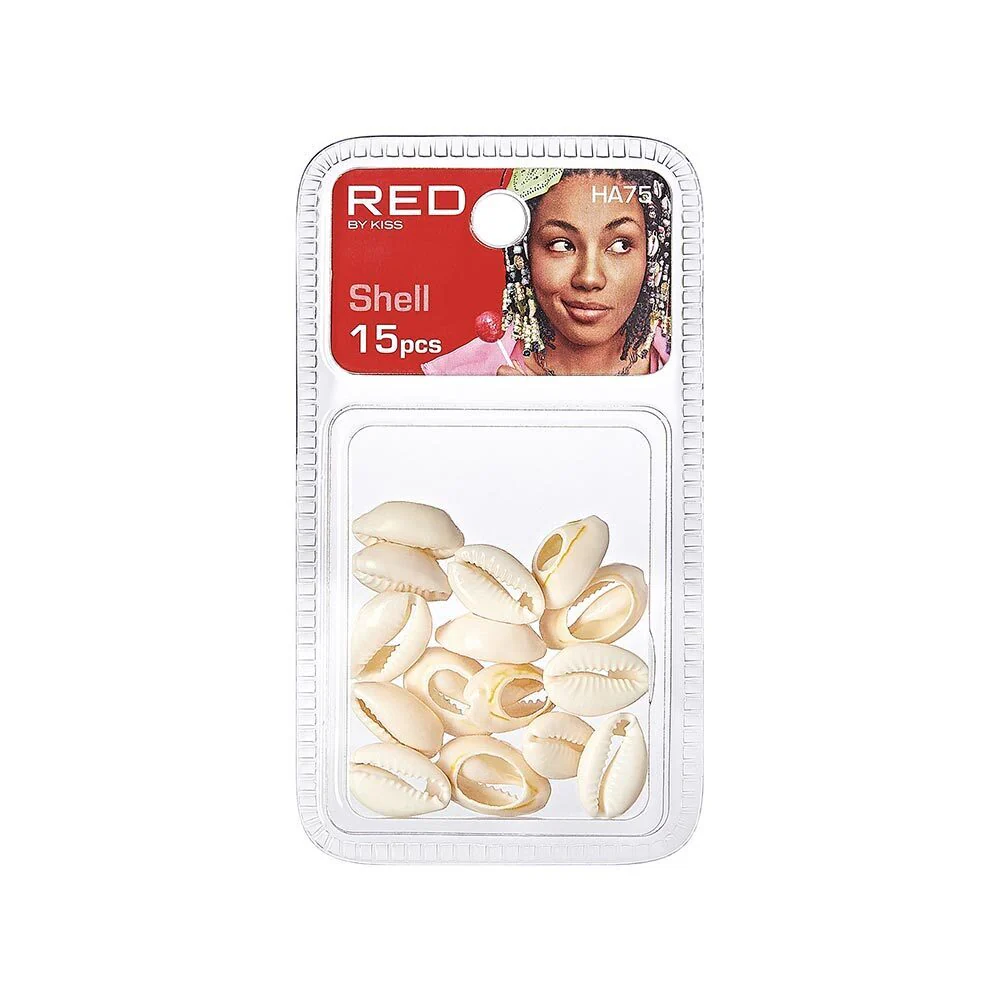 RED by KISS Shell Shaped Hair Beads (15pcs) - Image 2