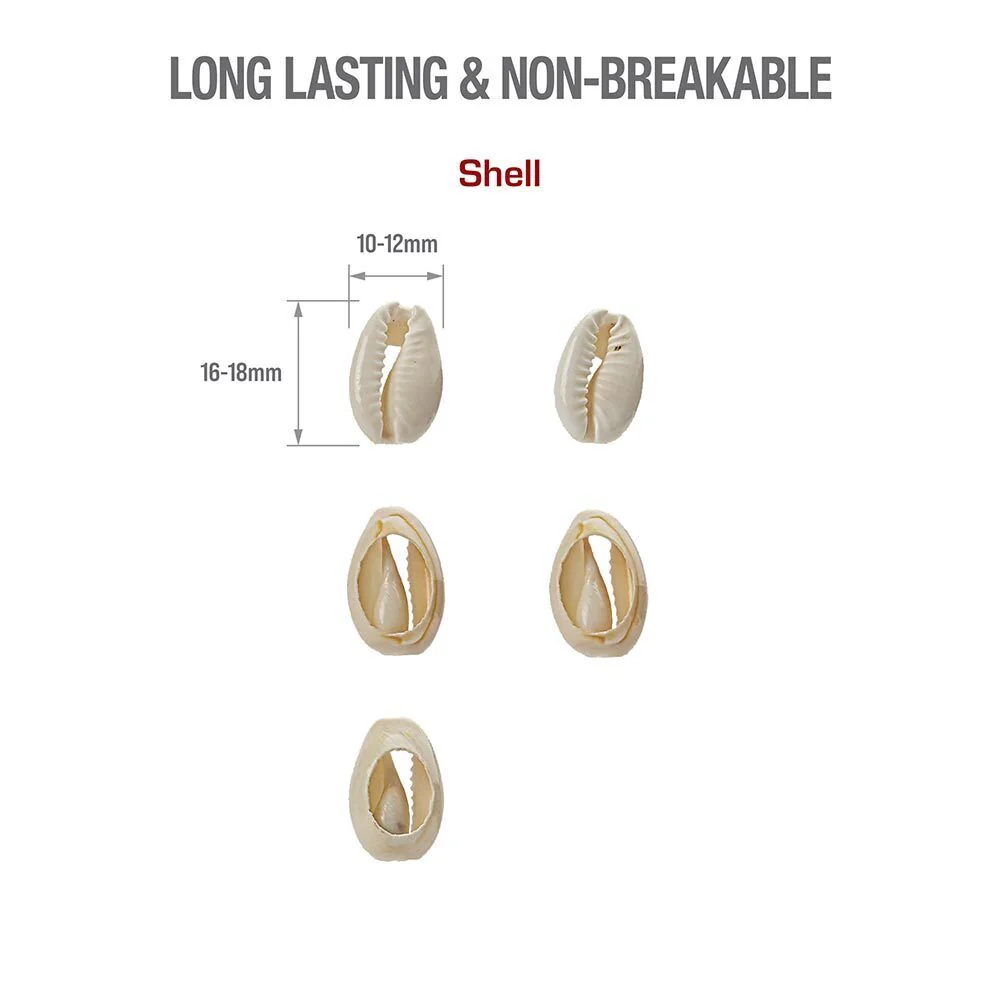 RED by KISS Shell Shaped Hair Beads (15pcs) - Image 3