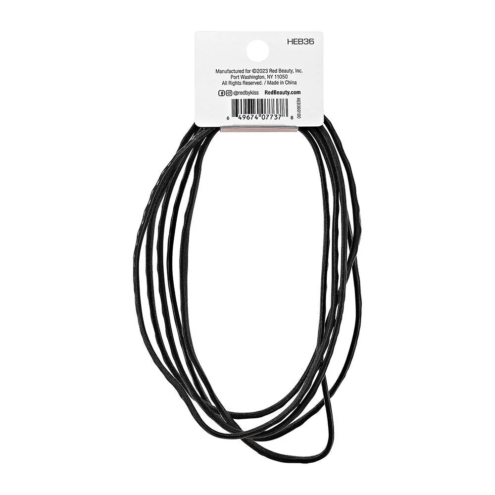 RED by KISS Silicon Elastic Sport Headband 10mm (5pcs) - Image 5