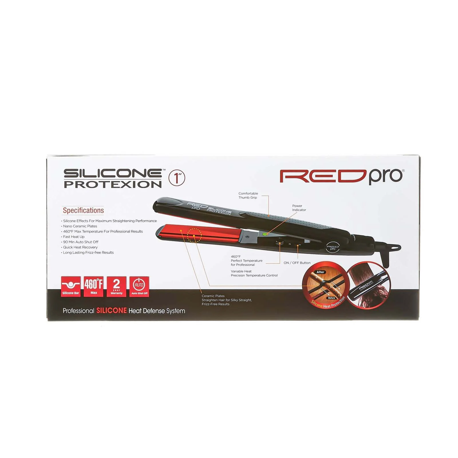 RED by KISS Silicone Protexion Flat Iron - Image 5